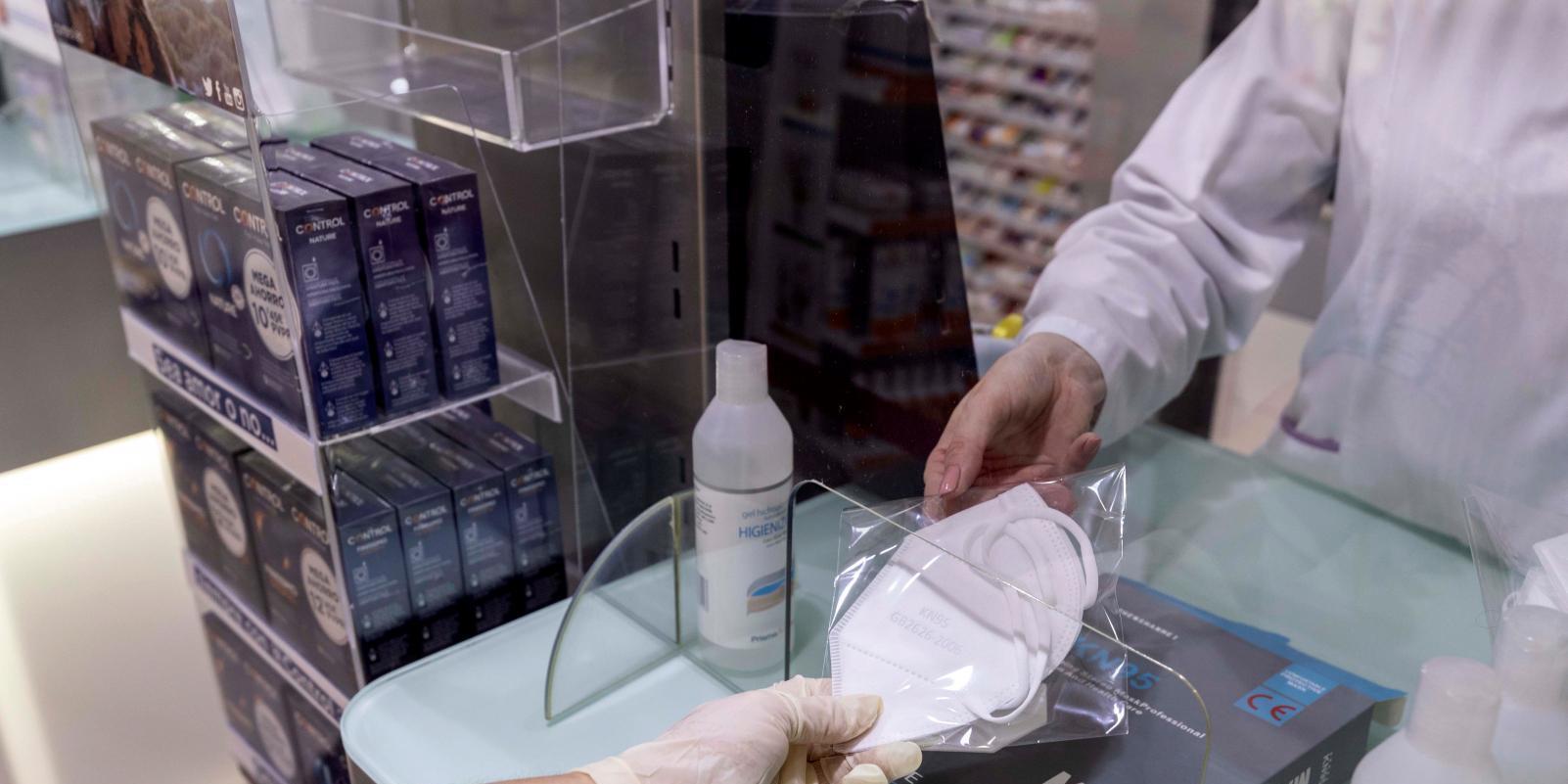 La lluvia puede alterar alterar la capacidad de filtración de las mascarillas