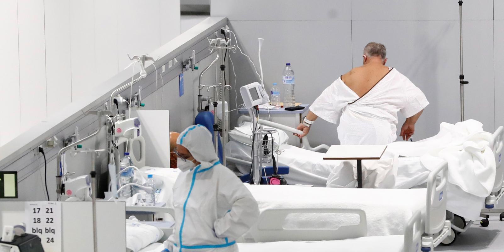 El hospital Zendal ya tiene 465 pacientes ingresados por coronavirus