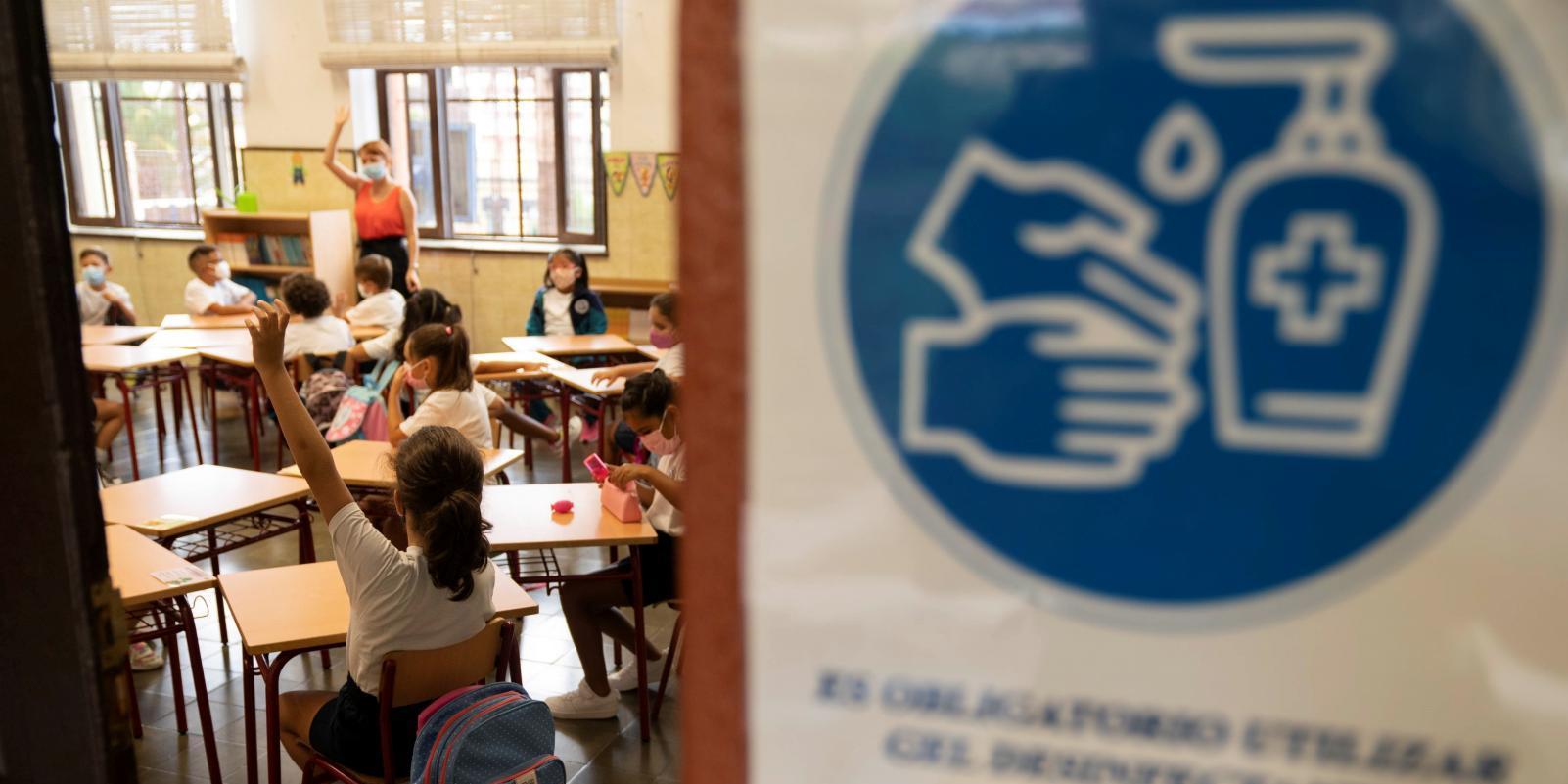 Los contagios en las escuelas suman casi 8.500 desde la vuelta al cole en enero