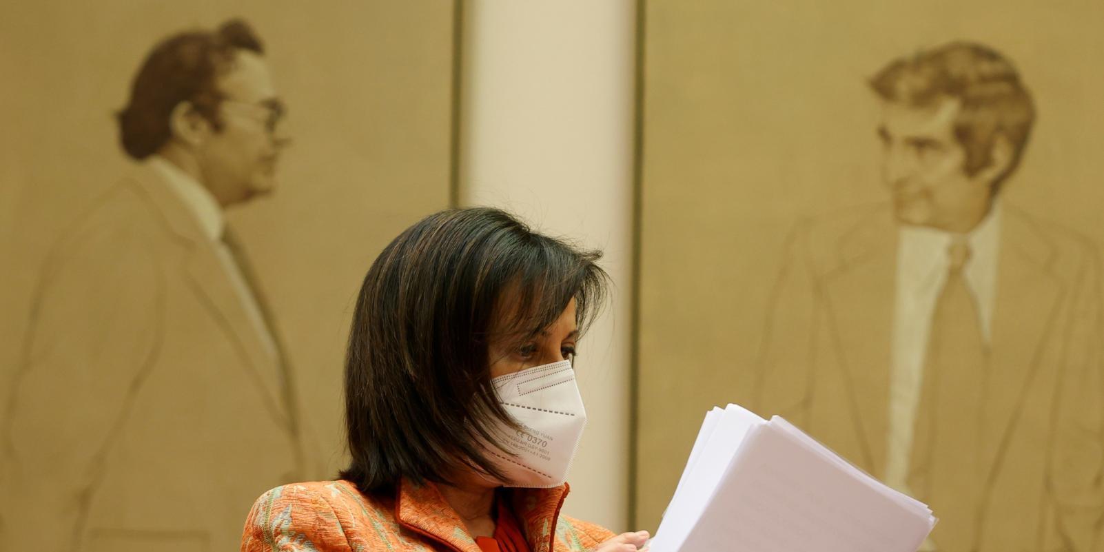 Margarita Robles, despeja a córner sobre las elecciones en Madrid: "Me veo como ministra de Defensa"