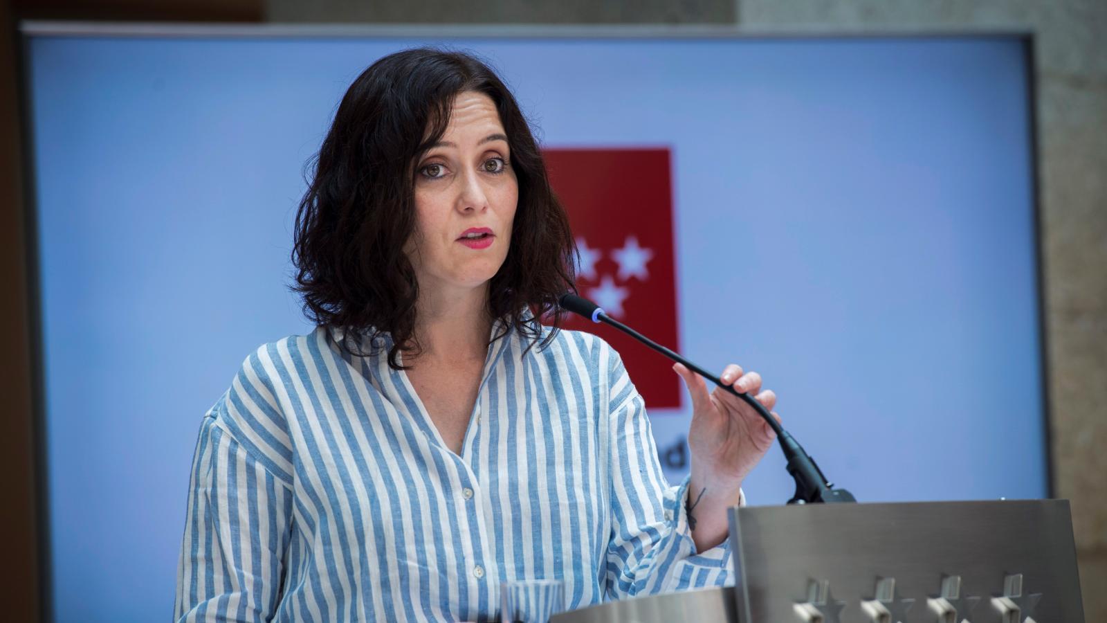 Díaz Ayuso prevé que la toma de posesión del nuevo Gobierno sea el 21 de junio