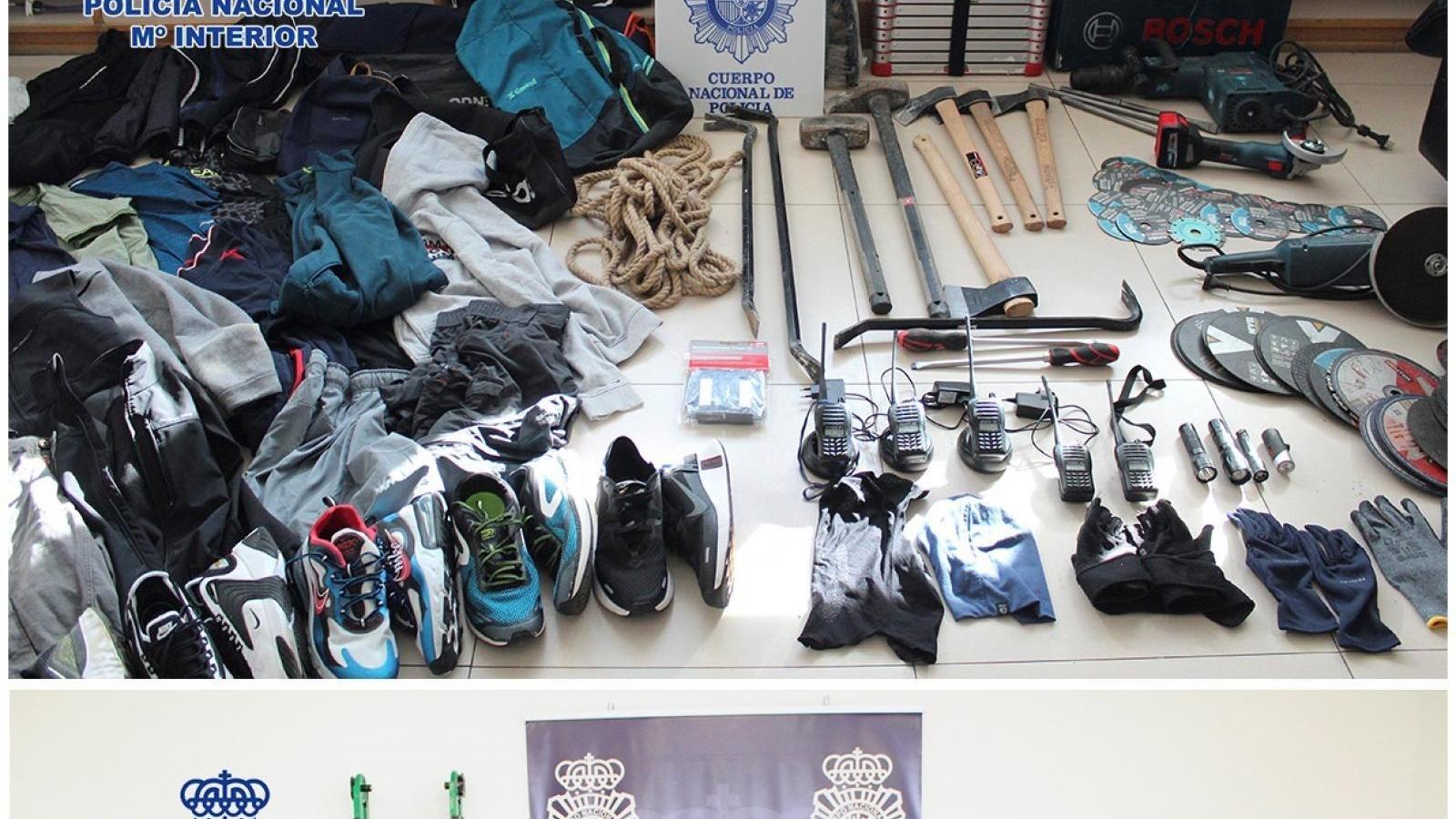 Desarticulan una organización albanokosovar por 57 delitos de robo con fuerza