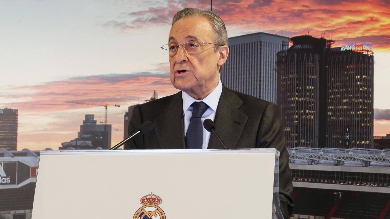 Florentino Pérez: "Se va uno de los jugadores más increíbles de la historia del Real Madrid"