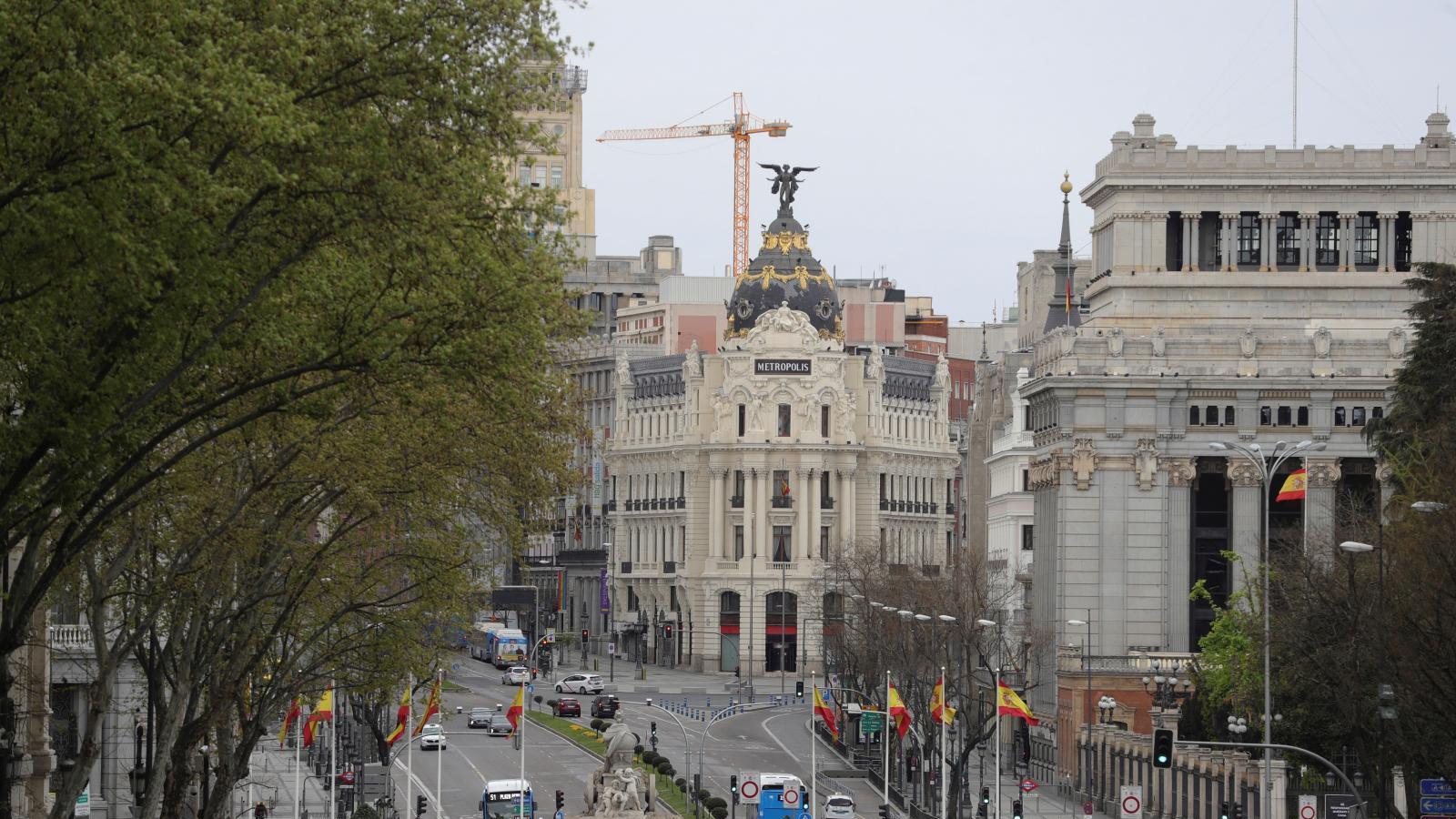 Un hombre de 33 años herido muy grave tras un atropello en la Plaza de Cibeles