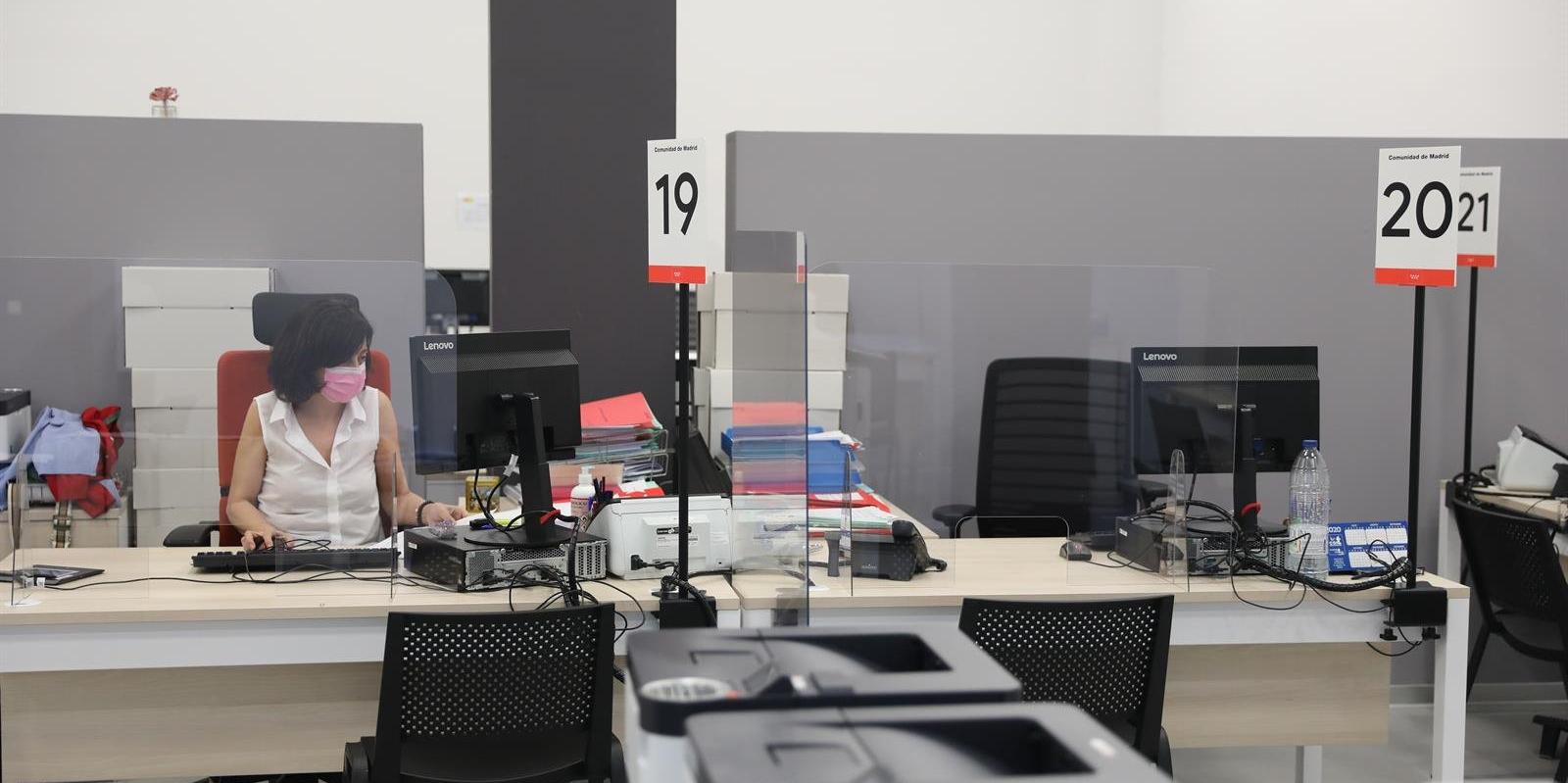 La atención presencial regresa a las oficinas de empleo de la Comunidad de Madrid
