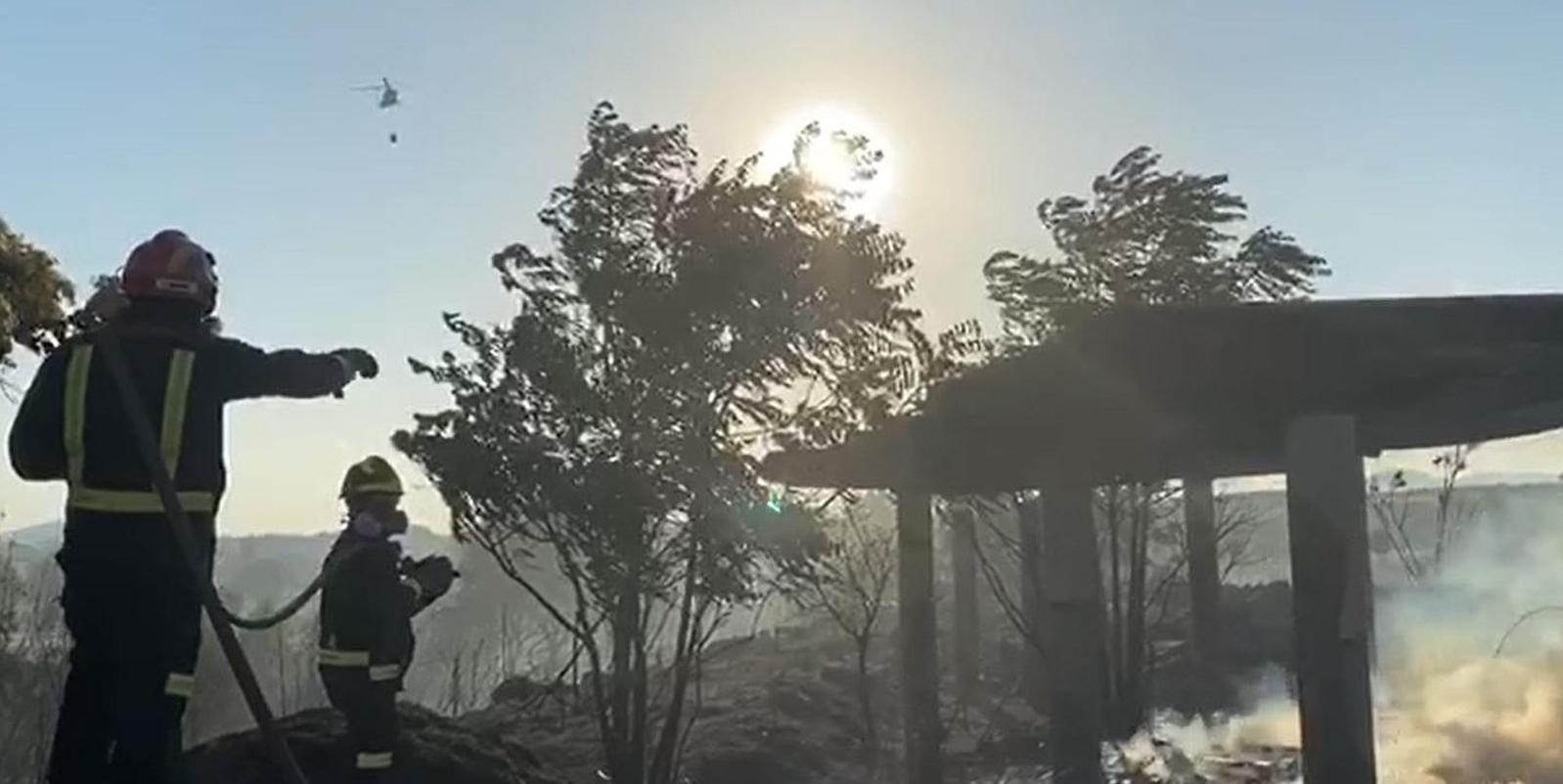 Estabilizado un incendio forestal en Robledo de Chavela que ha afectado a más de 30 hectáreas