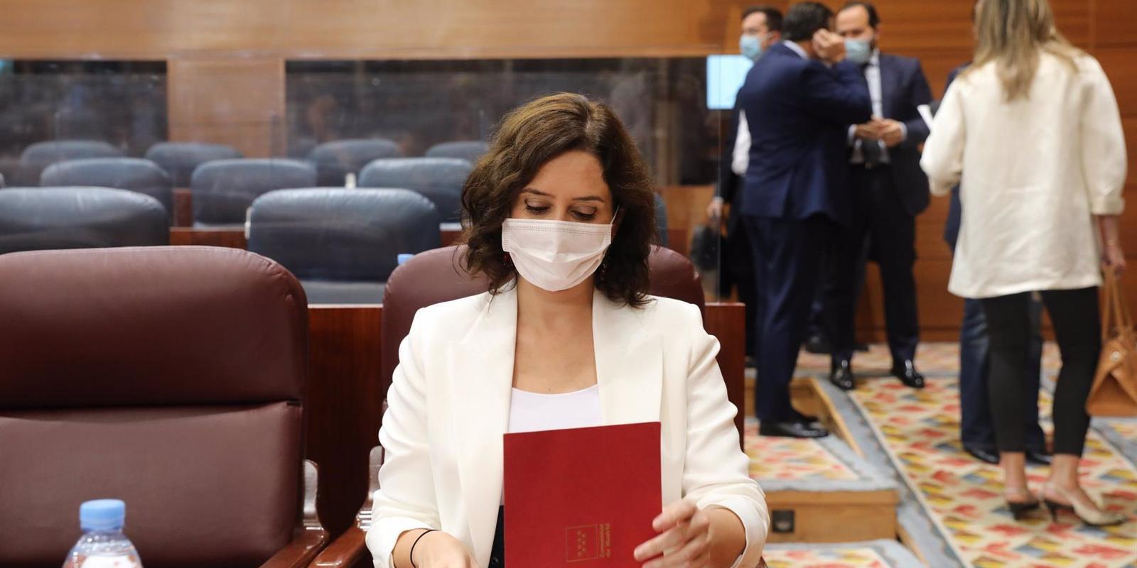 La Audiencia Nacional admite a trámite el recurso de la Comunidad de Madrid contra las medidas de confinamiento del Gobierno de España