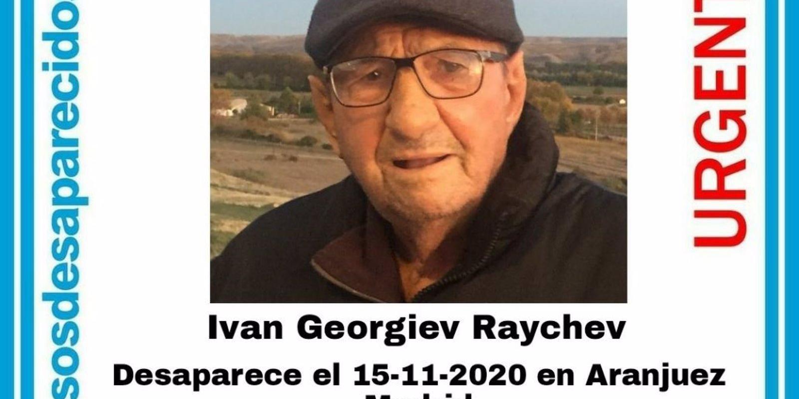 Desaparece un hombre de 87 años en Aranjuez que necesita medicación