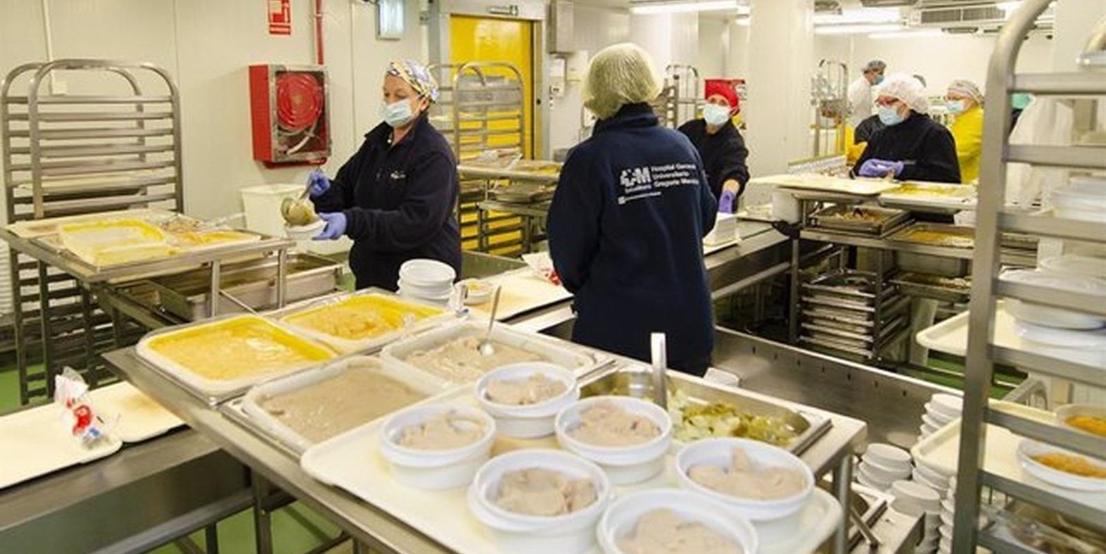 El Hospital Gregorio Marañón ofrece menús especiales en Navidad también a los padres de los niños ingresados