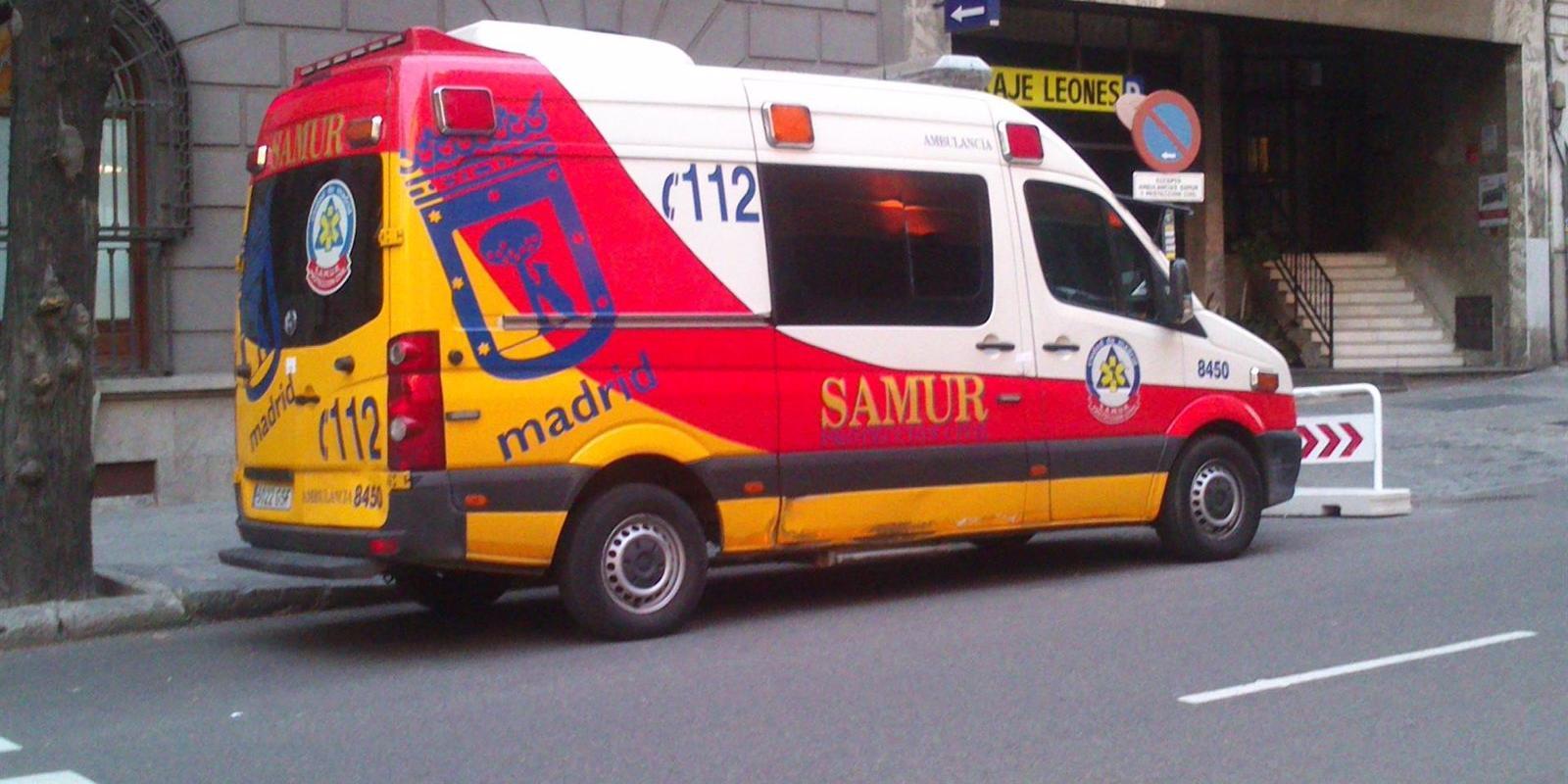 Fallece un hombre de 73 años en Carabanchel por una parada cardiorrespiratoria