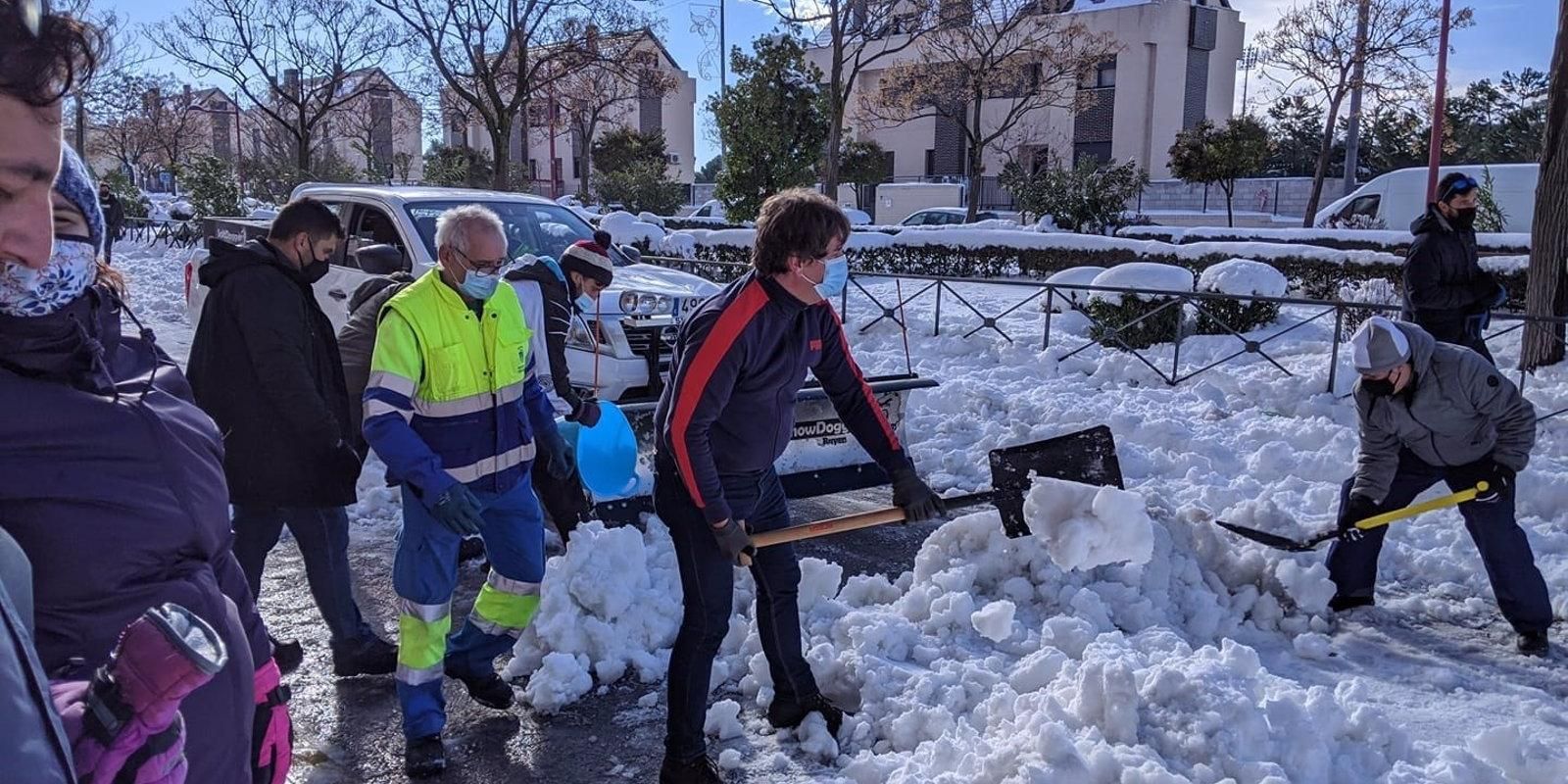 El Ayuntamiento de Fuenlabrada expide justificantes laborales para vecinos que no puedan ir a trabajar por la nevada