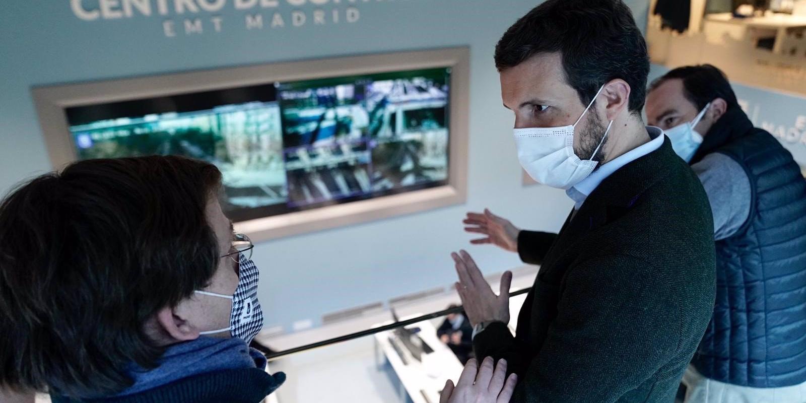 Casado critica las dudas del Gobierno para declarar catástrofe tras el temporal y defiende pedir fondos en Europa