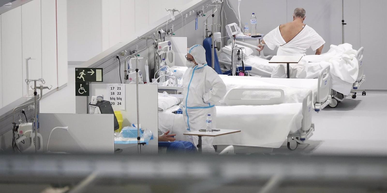 El Hospital Isabel Zendal acoge a 400 pacientes con una plantilla 1.018 profesionales