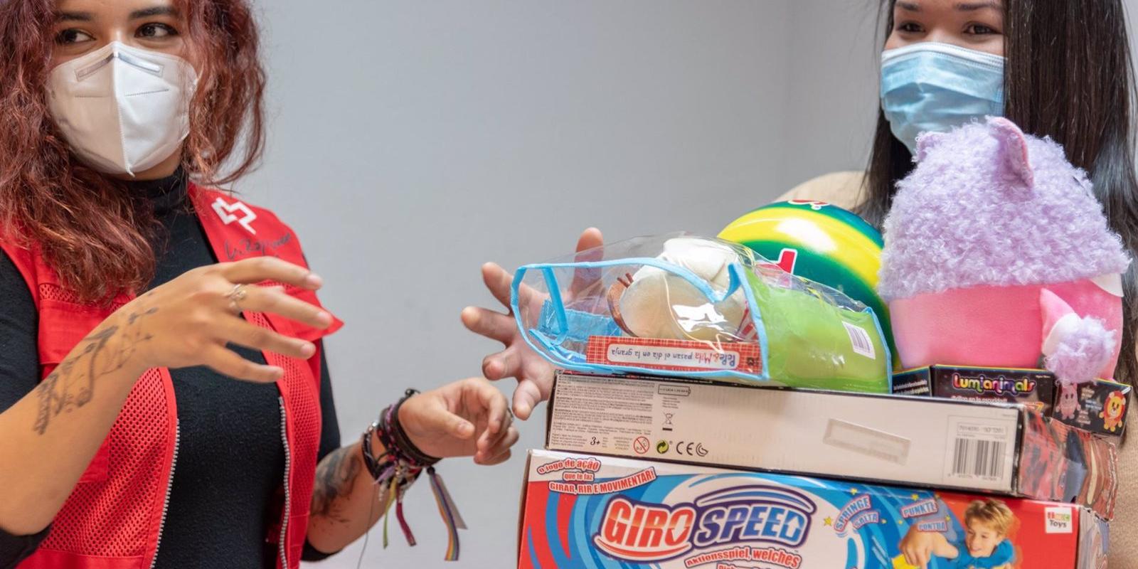 Cruz Roja entrega juguetes a más de 2.700 niños vulnerables de la Comunidad