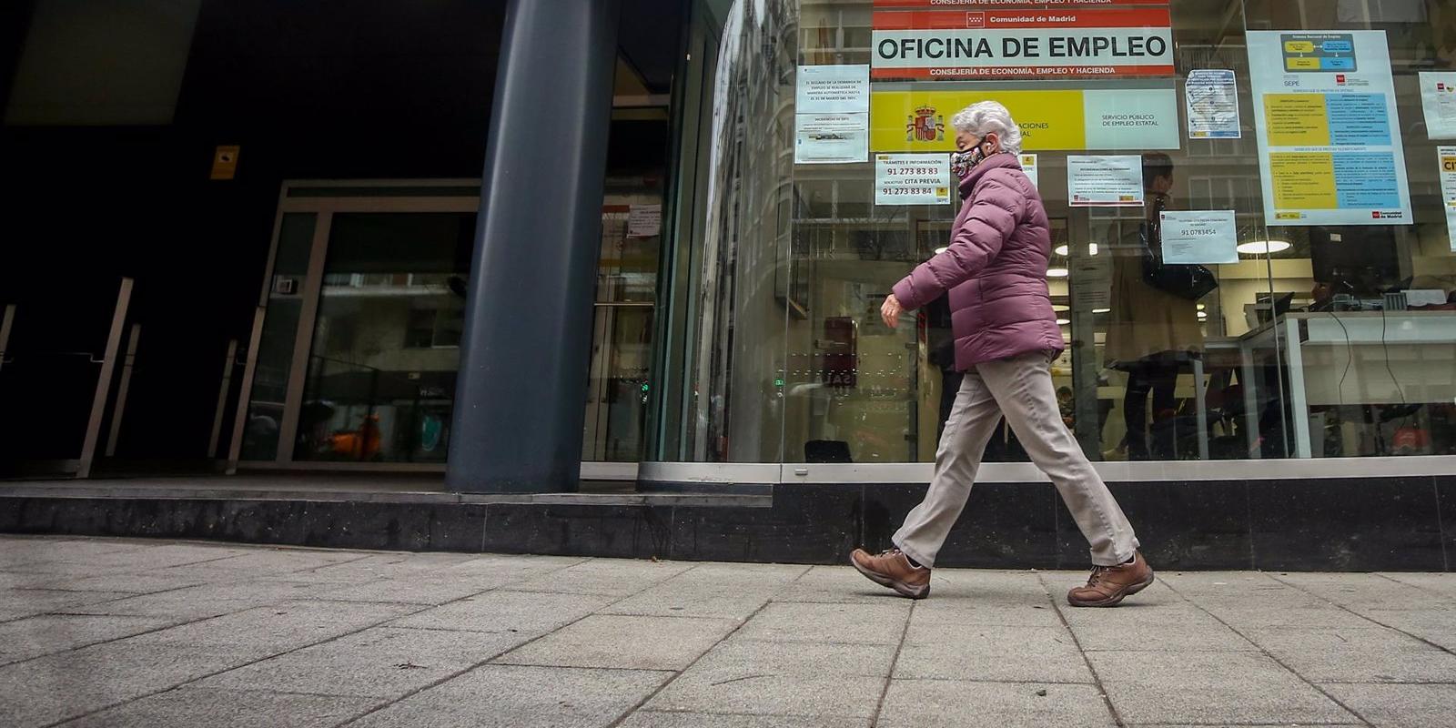 Madrid capital terminó 2020 con una tasa de paro del 14%, un 3,8% más que en 2019