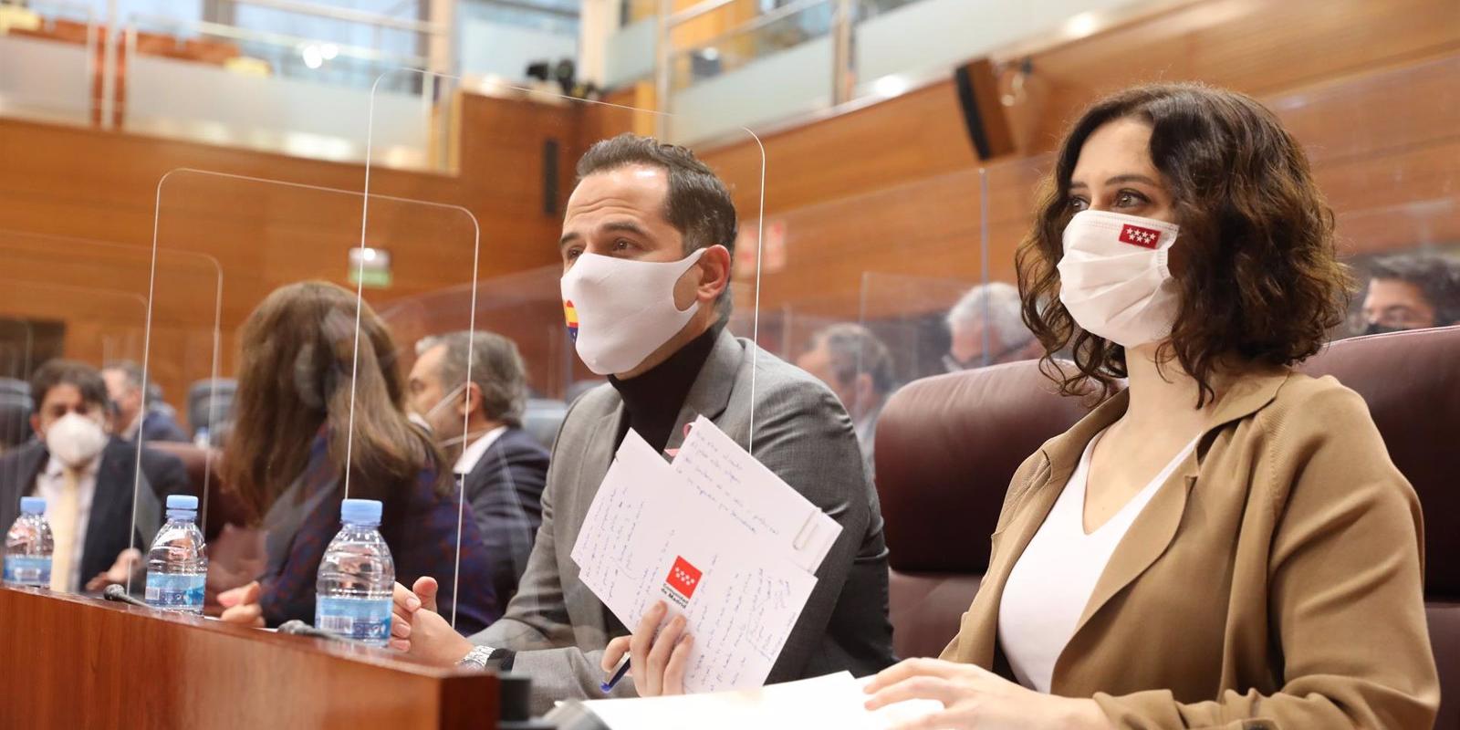 Díaz Ayuso tacha de "vergüenza nacional" los sabotajes en el Zendal y responsabiliza a sanitarios "cercanos" a la izquierda