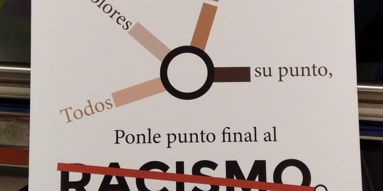 Metro de Madrid sensibilizará a sus usuarios contra el racismo