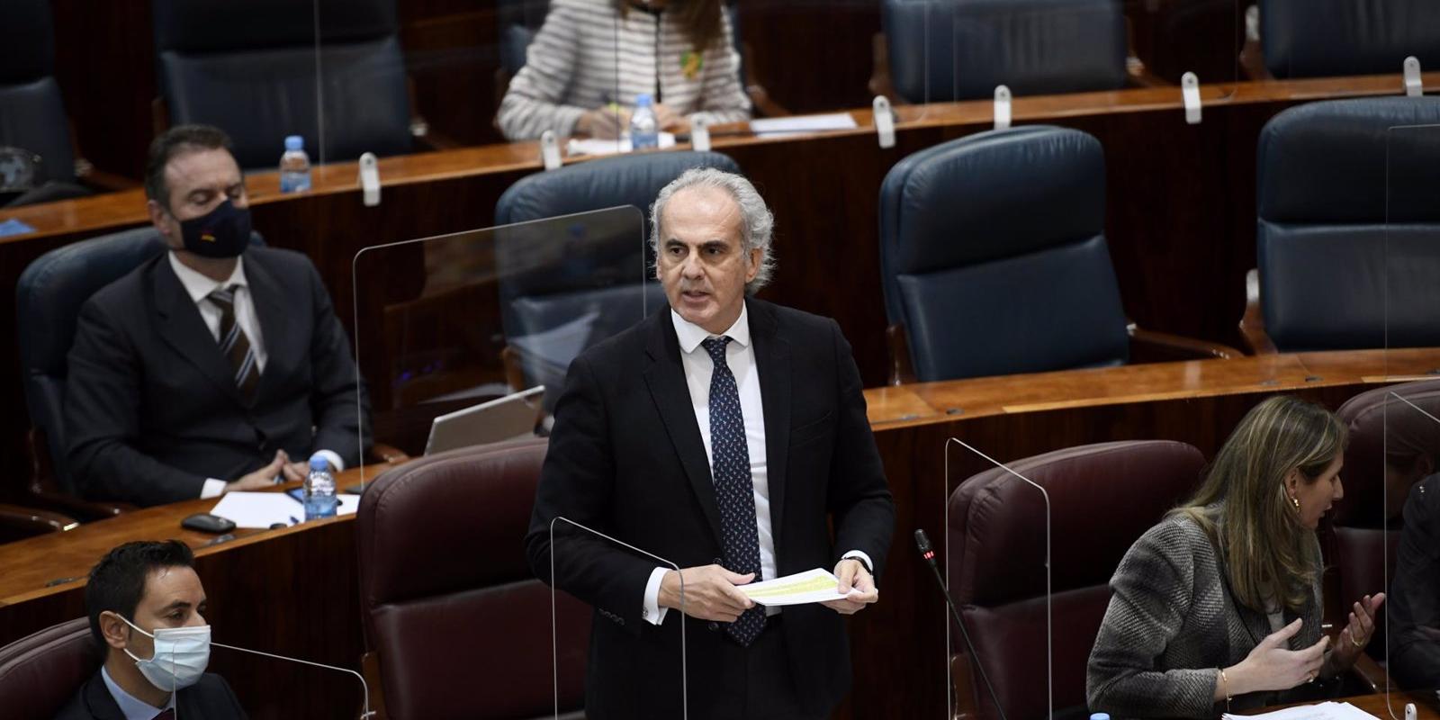 El plan de vacunación de la Comunidad contará con la sanidad pública y privada, aseguradoras, colegios profesionales, asociaciones y ayuntamientos