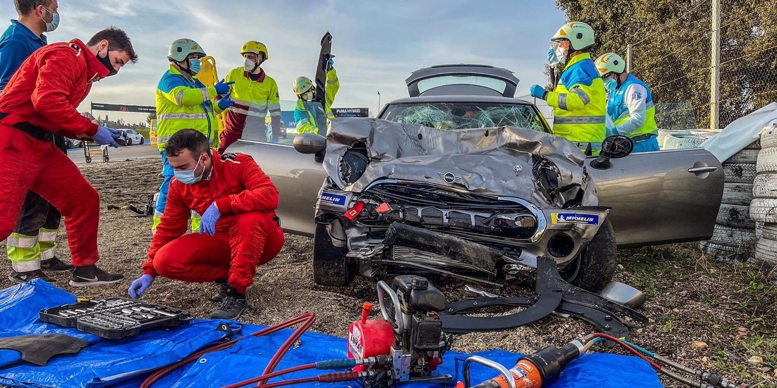 Fallece un joven de 18 años tras un accidente de tráfico en el Circuito del Jarama