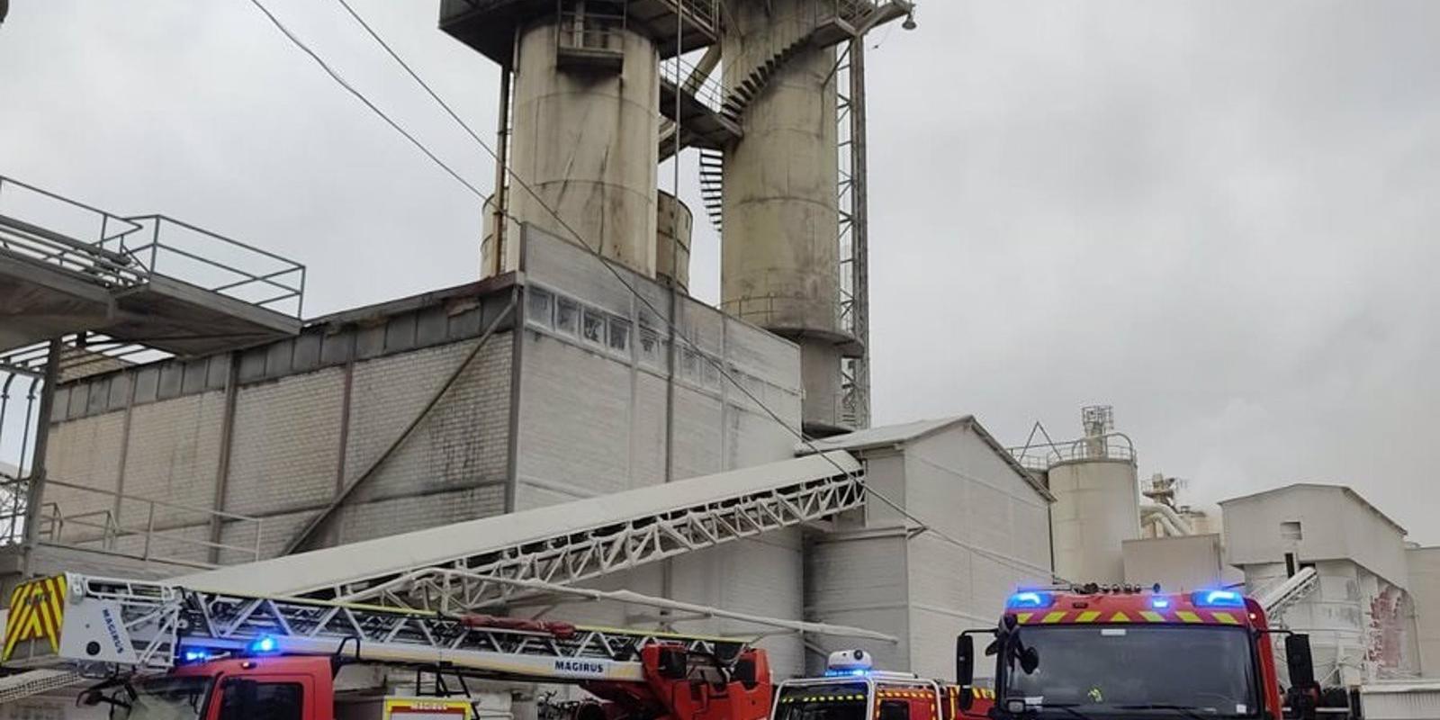 Extinguido sin heridos un incendio en una cementera en Arganda