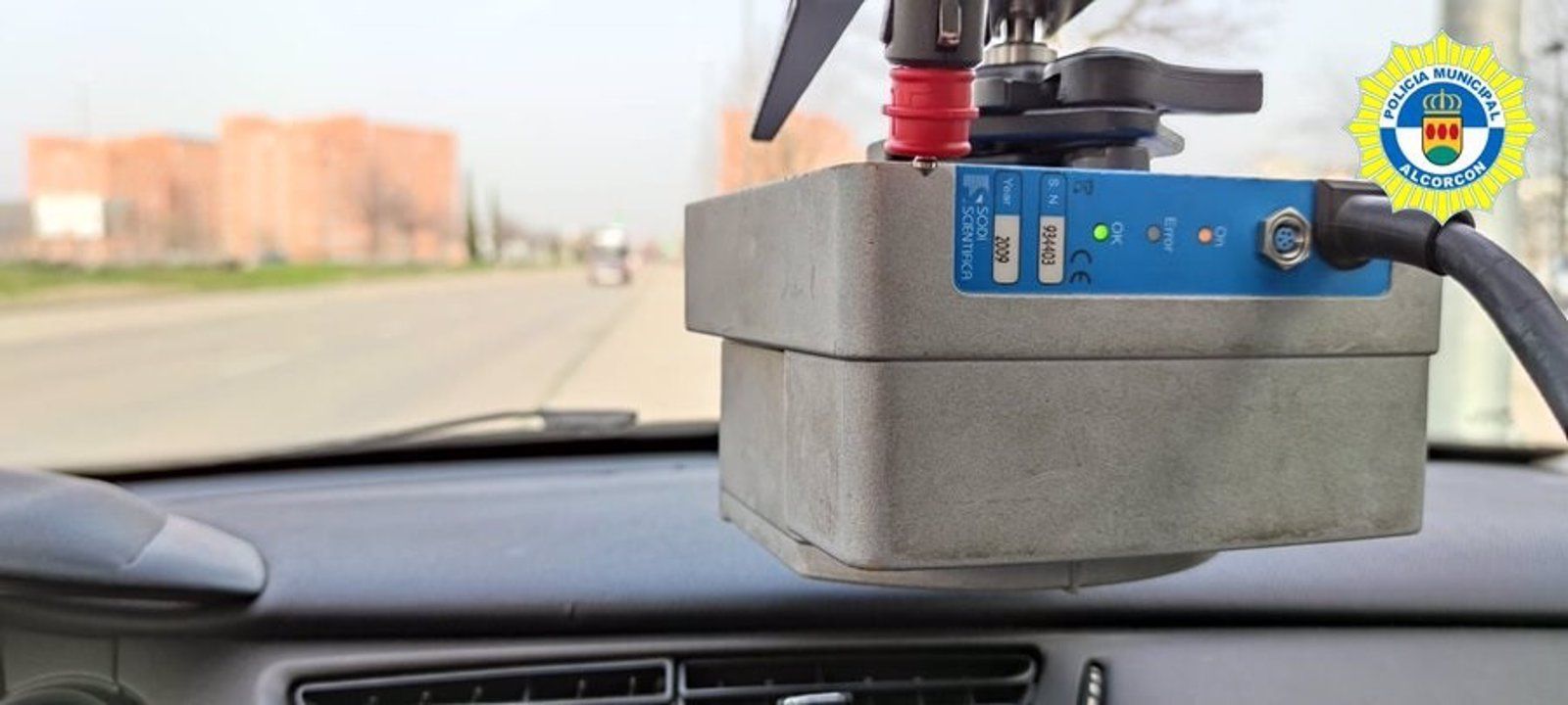 Un radar móvil pilla a 24 vehículos excediendo el límite de velocidad en una tarde en Alcorcón