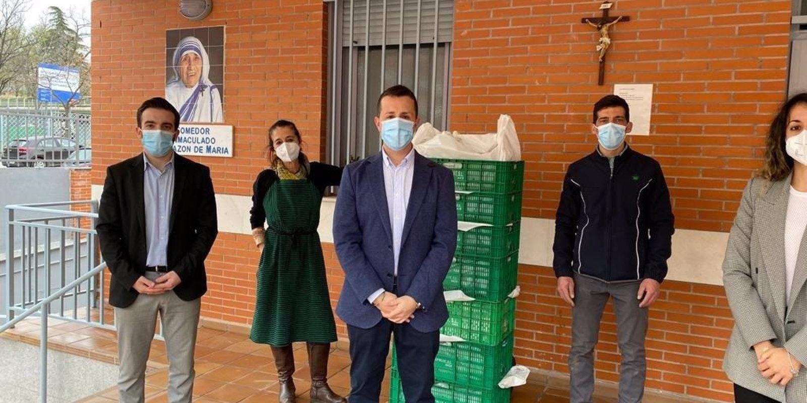 Mercadona dona diariamente alimentos al comedor social Inmaculado Corazón de María de Vallecas