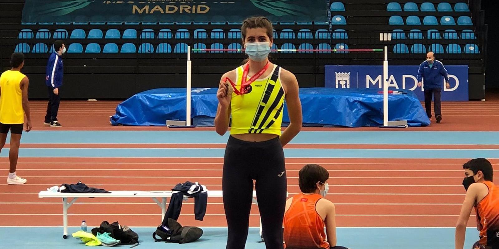Dos oros y una plata para el Club de Atletismo Colmenar en el Campeonato de Madrid Sub18