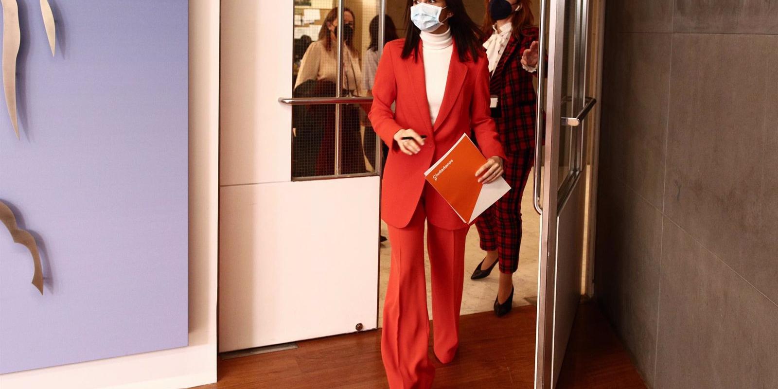 Arrimadas señala que Cs podría haber presidido Madrid y tener la alcaldía de la capital pero fue "generoso" con el PP