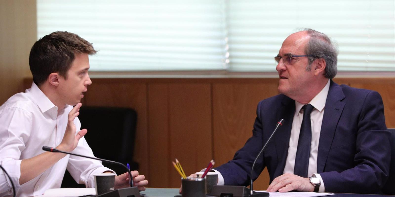 Errejón recuerda a Gabilondo sobre el rechazo a Iglesias que "la única forma de gobernar es acordando"