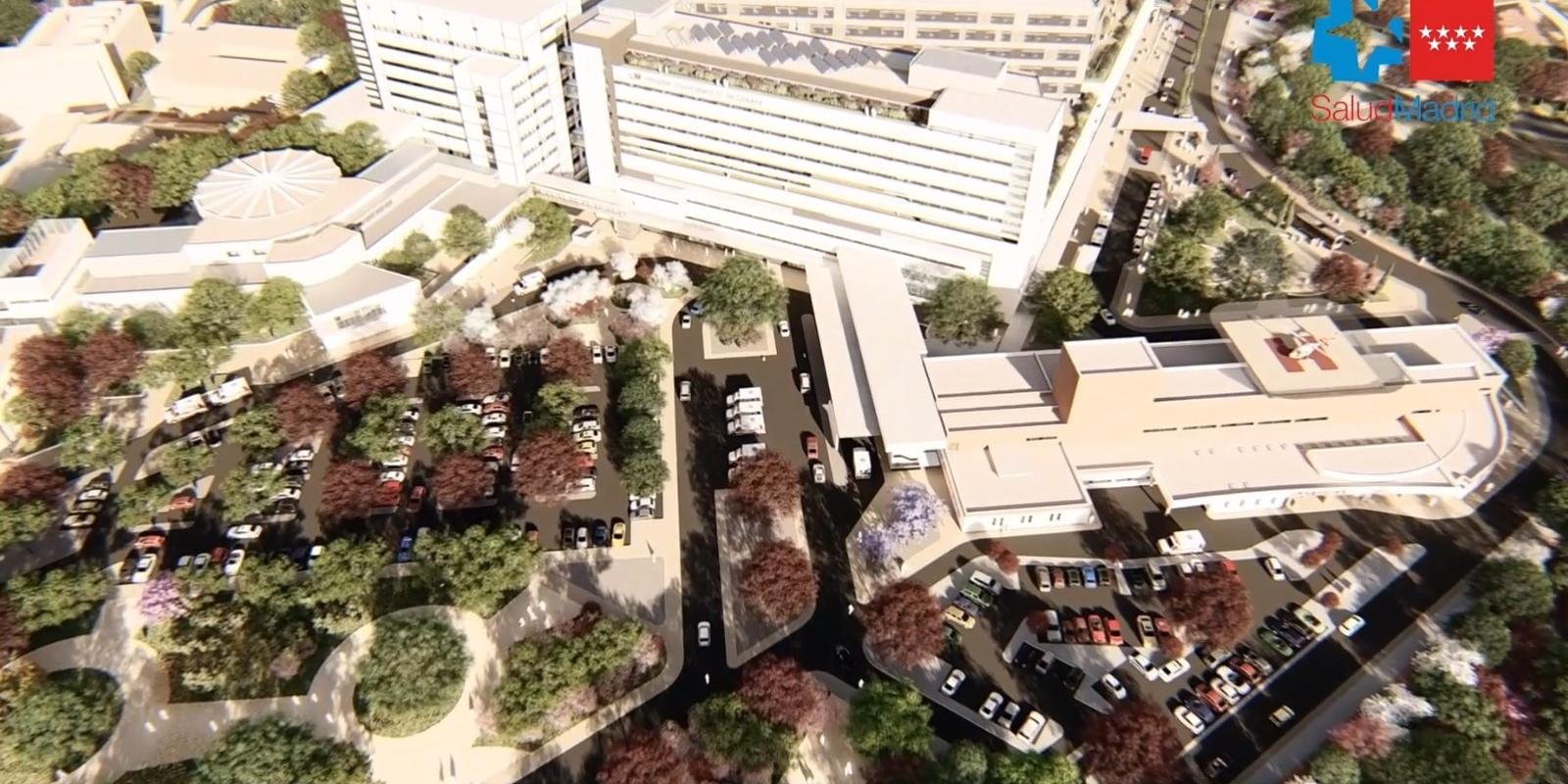 El Hospital 12 de Octubre contará con un nuevo edificio de hospitalización en 2023 que acogerá 740 habitaciones