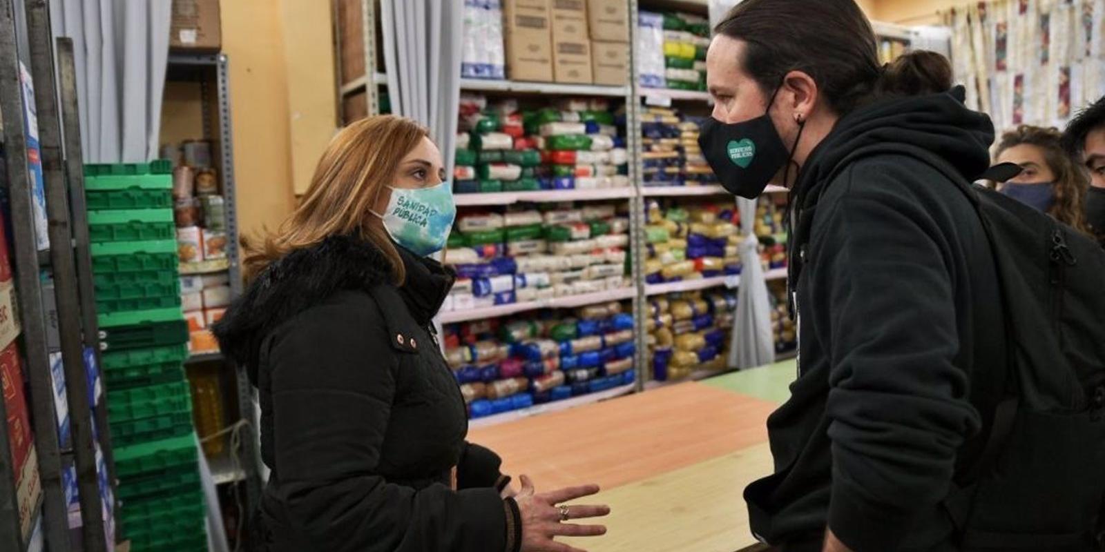 Pablo Iglesias propone aumentar la financiación de la educación pública y frenar "el desmantelamiento del PP"