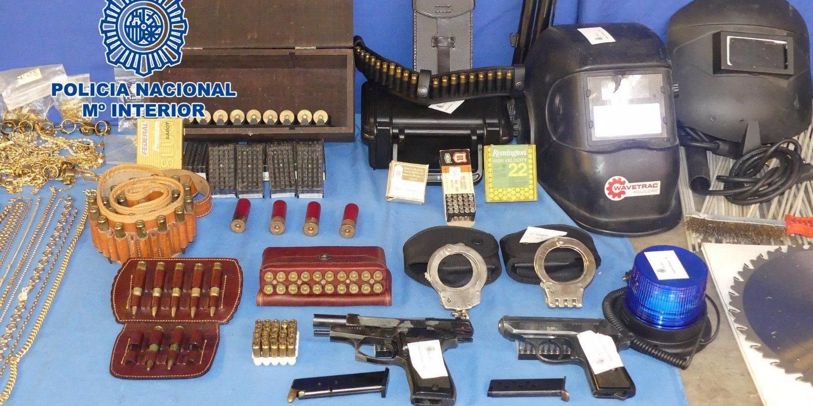 Desarticulada en Madrid una banda dedicada a robar en oficinas de empresas en Castilla y León