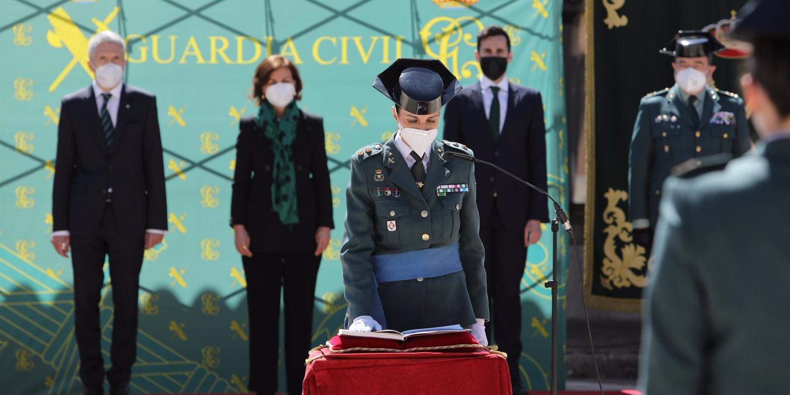 Toma posesión del cargo la primera mujer al frente de una Comandancia de la Guardia Civil
