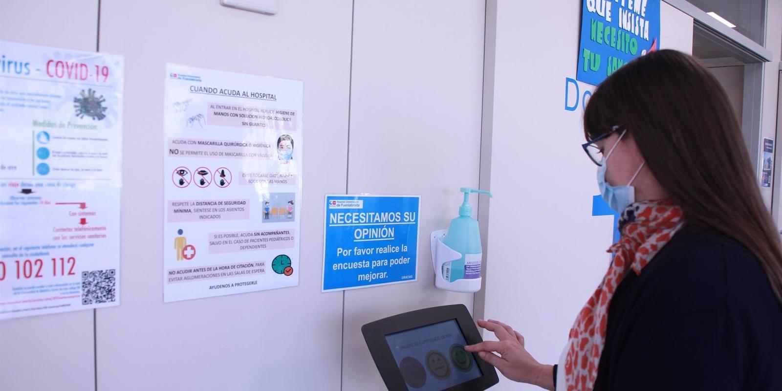 Los usuarios del Hospital de Fuenlabrada se muestran satisfechos con la atención sanitaria recibida