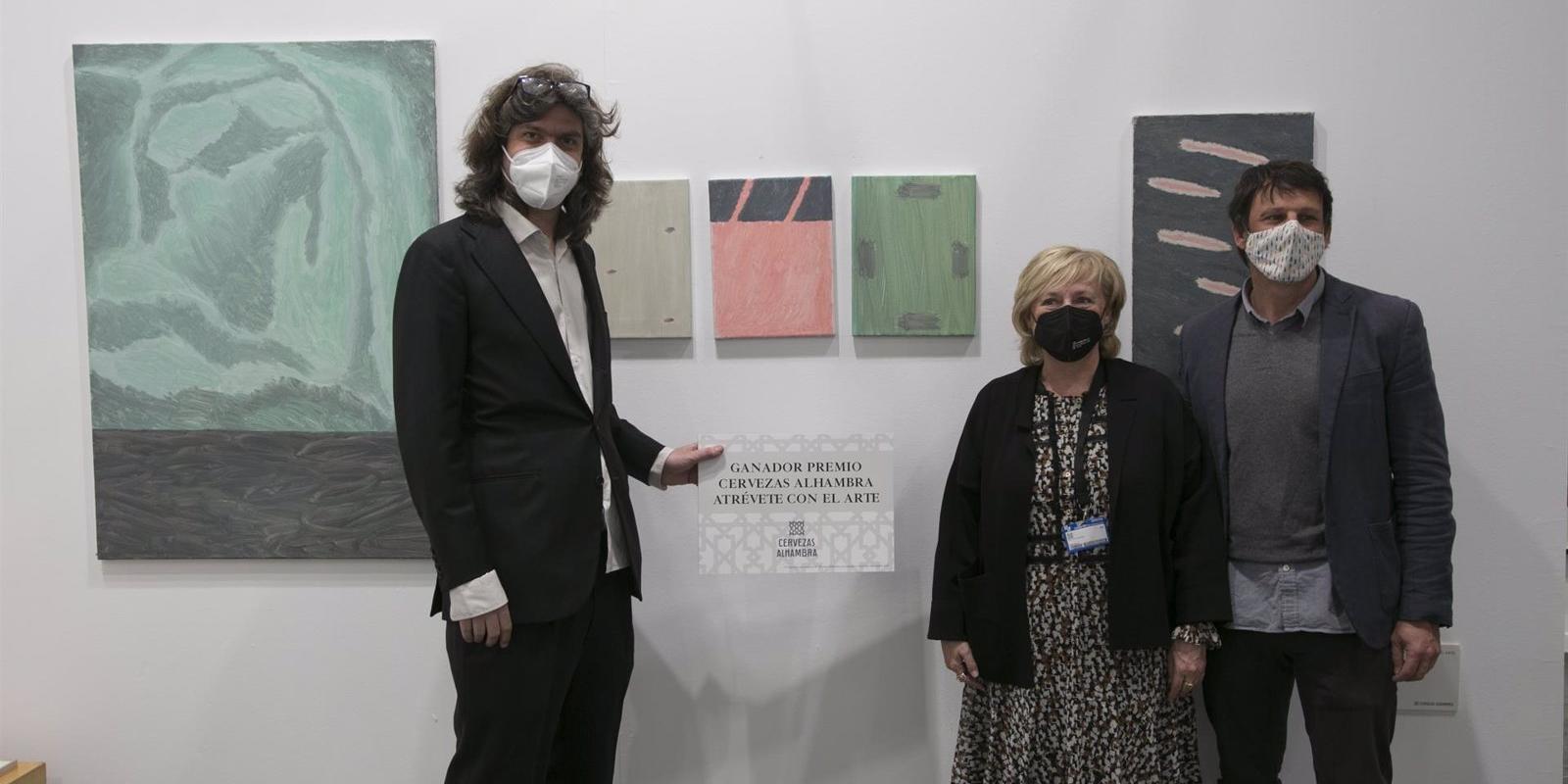 El artista Ben Callaway se hace con el Premio Cervezas Alhambra en la Feria de Arte Contemporáneo 'Estampa'