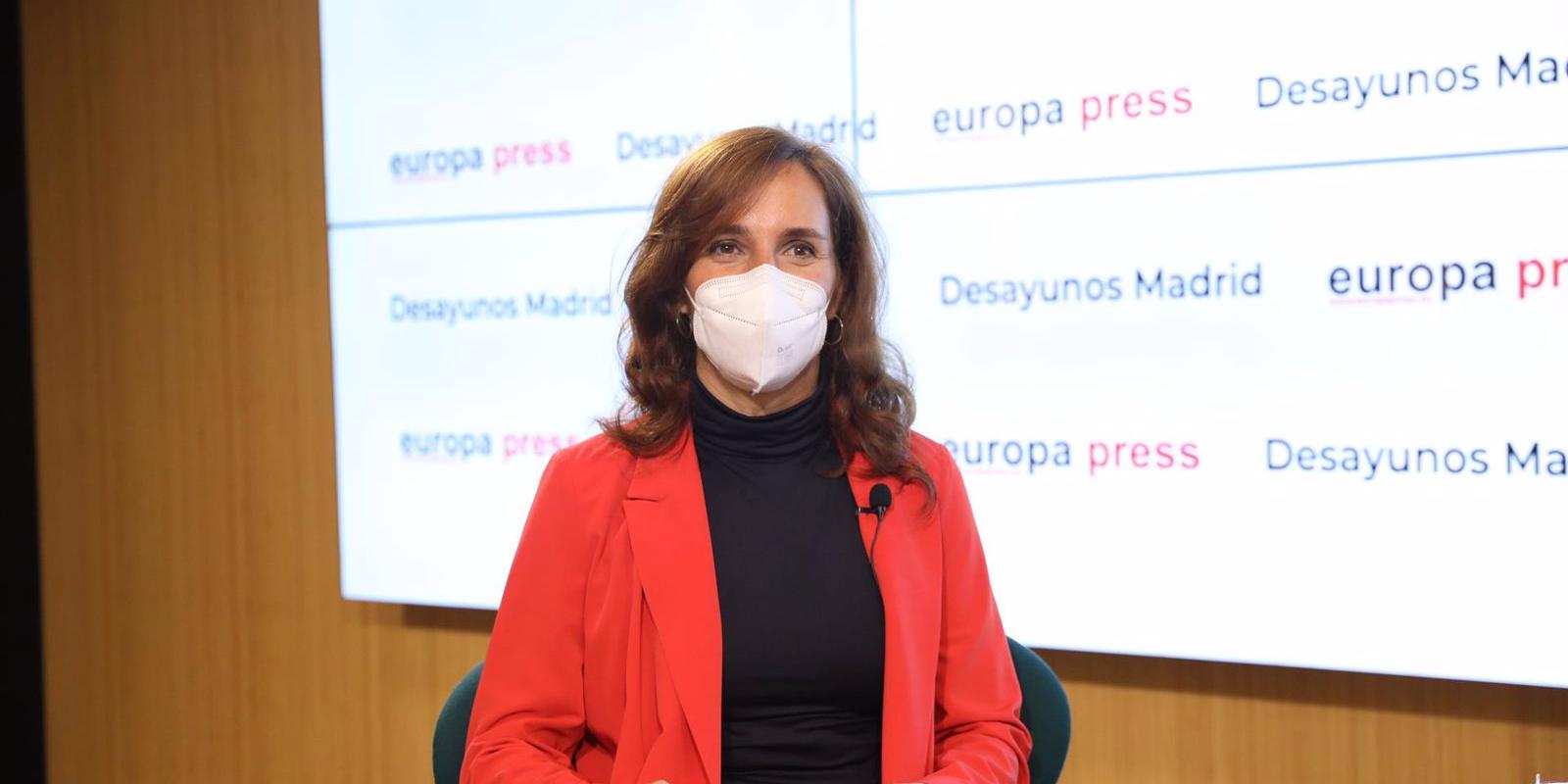 Mónica García anuncia su intención de convertir el Zendal en un 'health lab' 