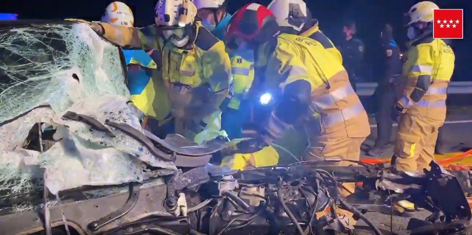 Tres ladrones heridos y detenidos tras accidentarse su coche en una persecución policial