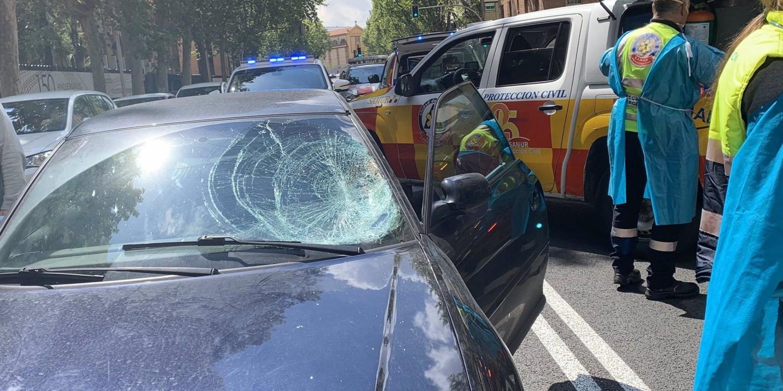  Atropellado de gravedad un peatón en la calle Reina Victoria