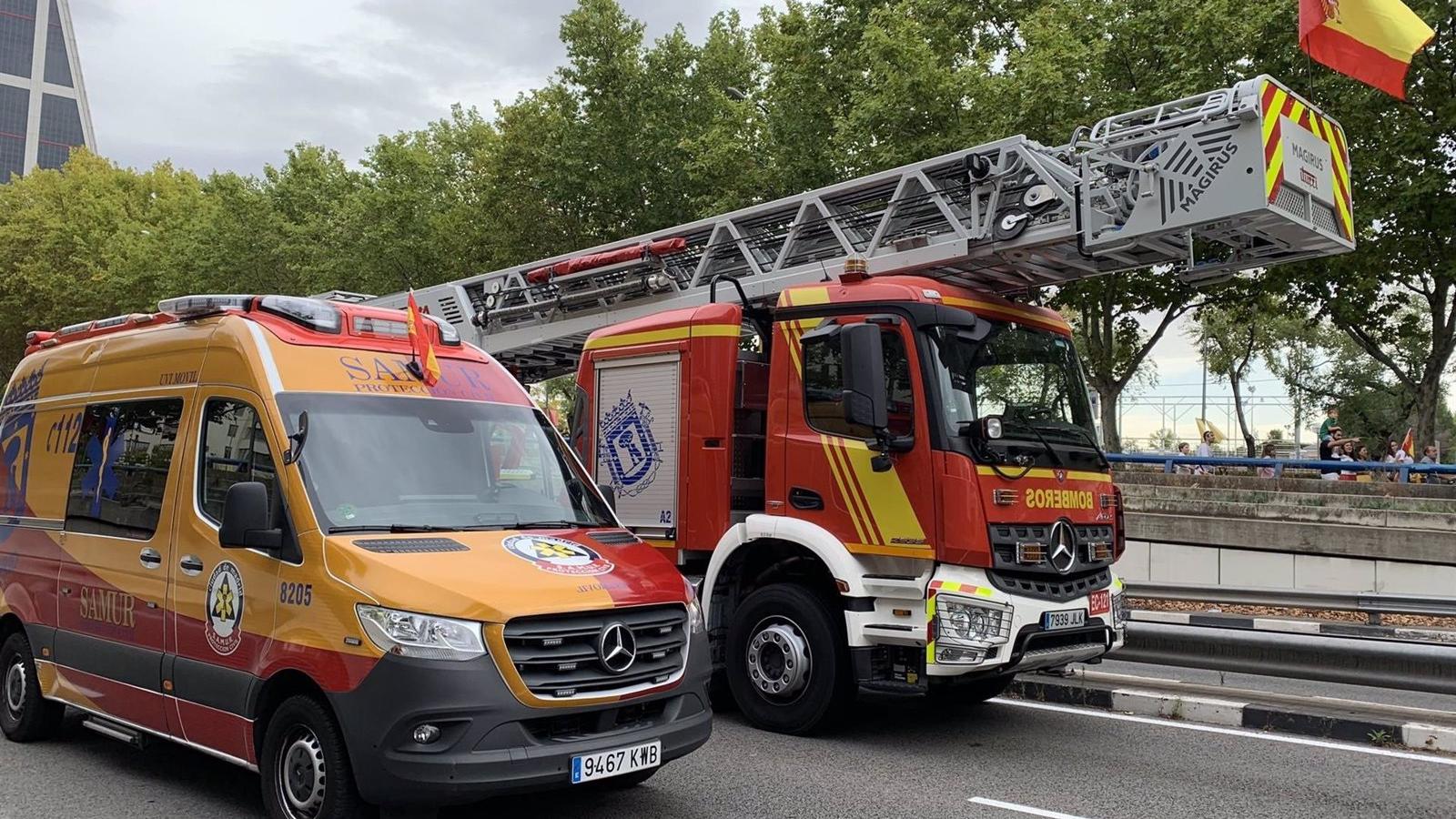 Los bomberos de Madrid recibirán 1.800 nuevos cascos integrales