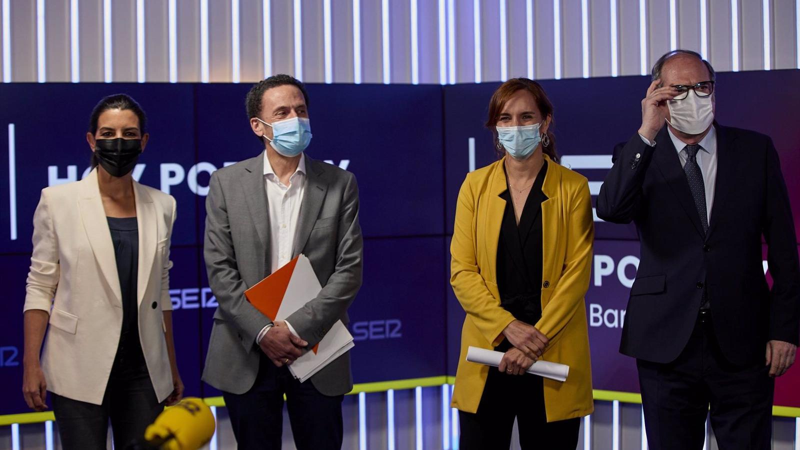 Pablo Iglesias se marcha del debate en la Ser tras insistir Monasterio que no se cree sus amenazas de muerte