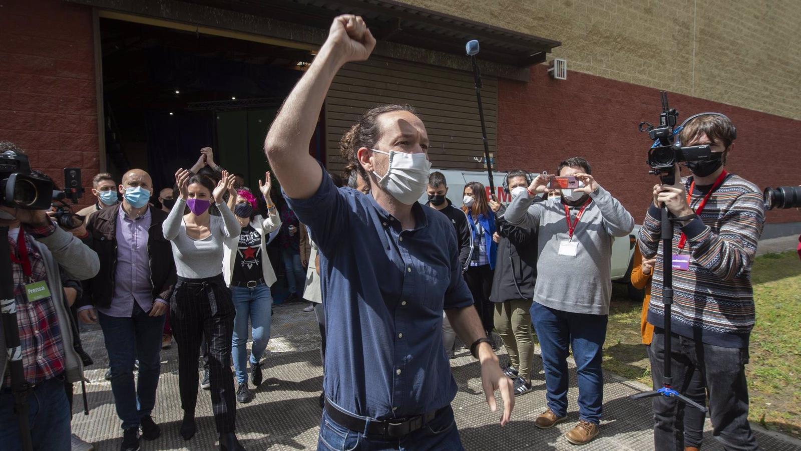 Iglesias califica como "anhelo democrático" el separatismo catalán y lo compara al 15M y al surgimiento de Podemos
