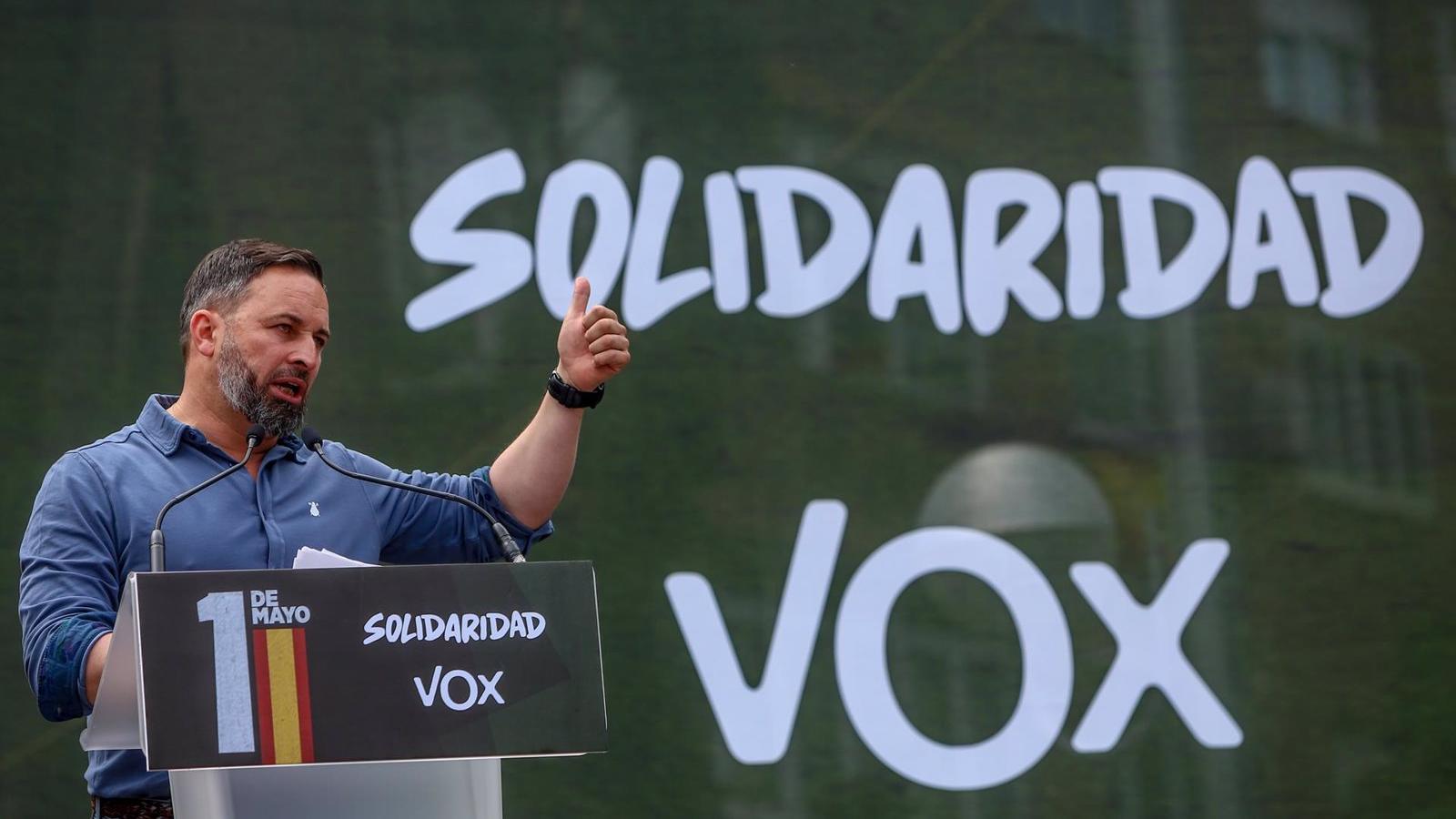 Abascal acusa al Gobierno de ocultar la detención de escoltas de Iglesias mientras "organizaba un montaje balístico"