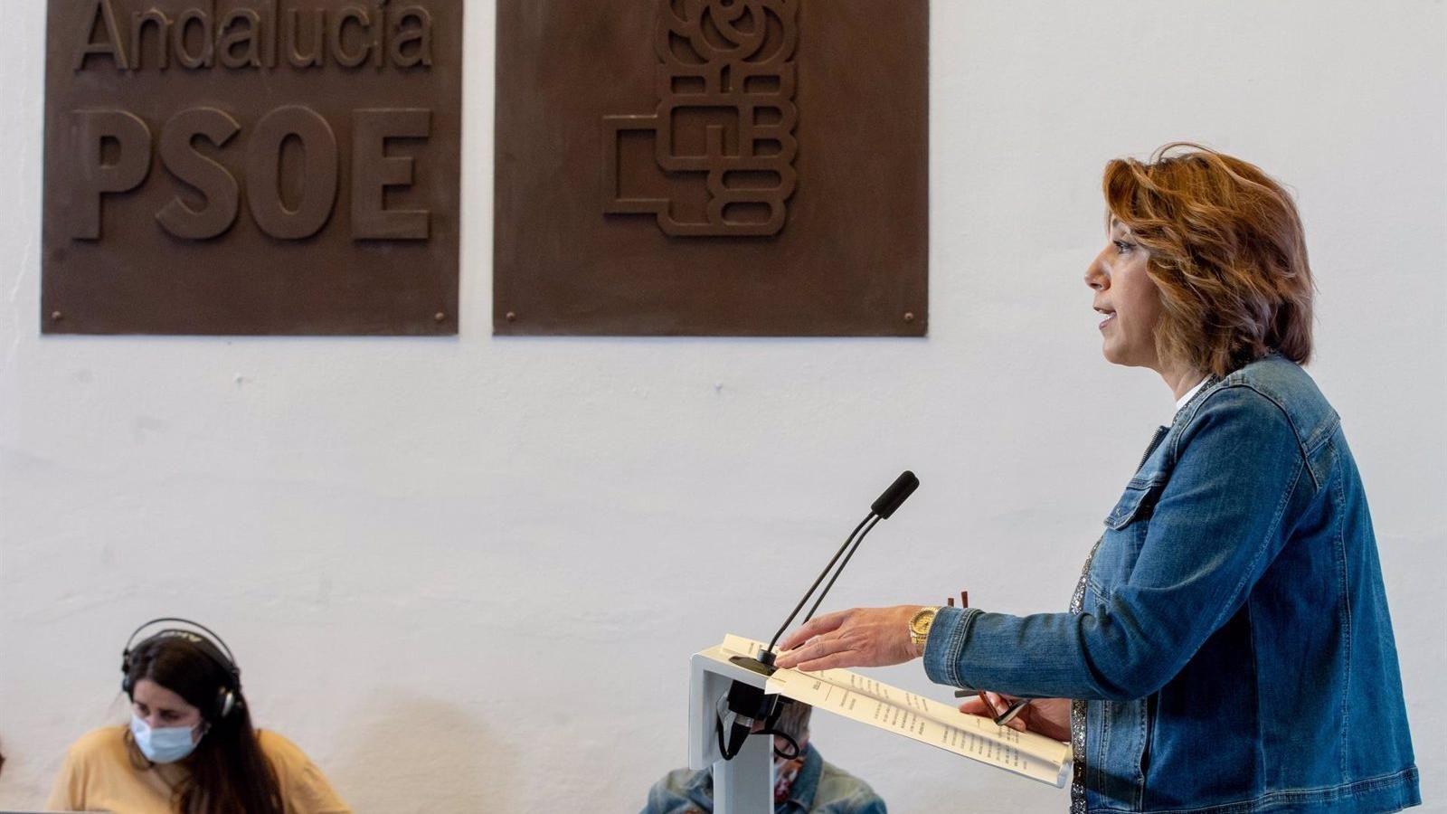 Susana Díaz pide a Ferraz adelantar las primarias en Andalucía "por responsabilidad" para "no erosionar" al PSOE-A