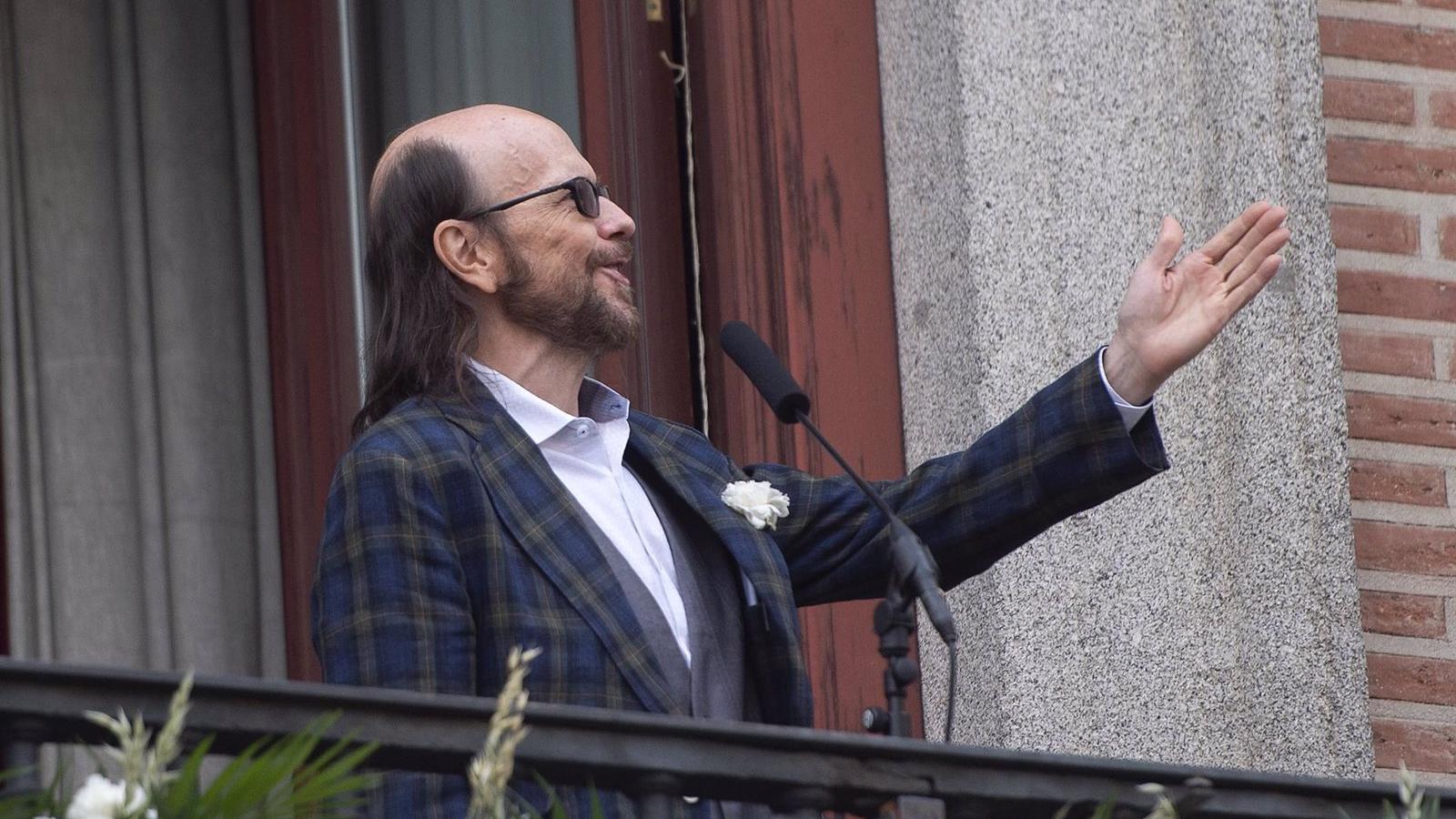 Emotivo pregón de San Isidro dedicado a los trabajadores de servicios esenciales a cargo de Santiago Segura 