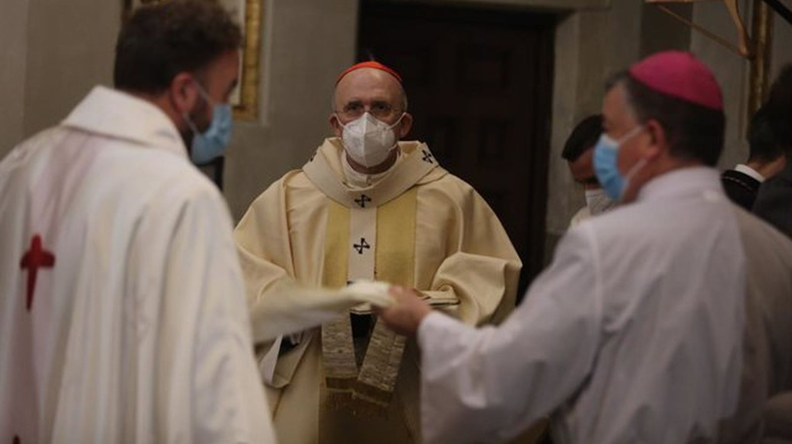 El arzobispo Osoro recuerda en San Isidro a familias afectadas por Covid y a los que ven el futuro con "incertidumbre"