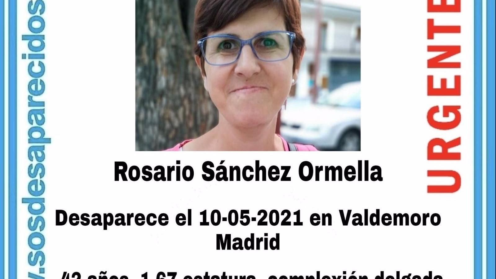 Buscan a una mujer de 42 años desaparecida desde hace siete días en Valdemoro