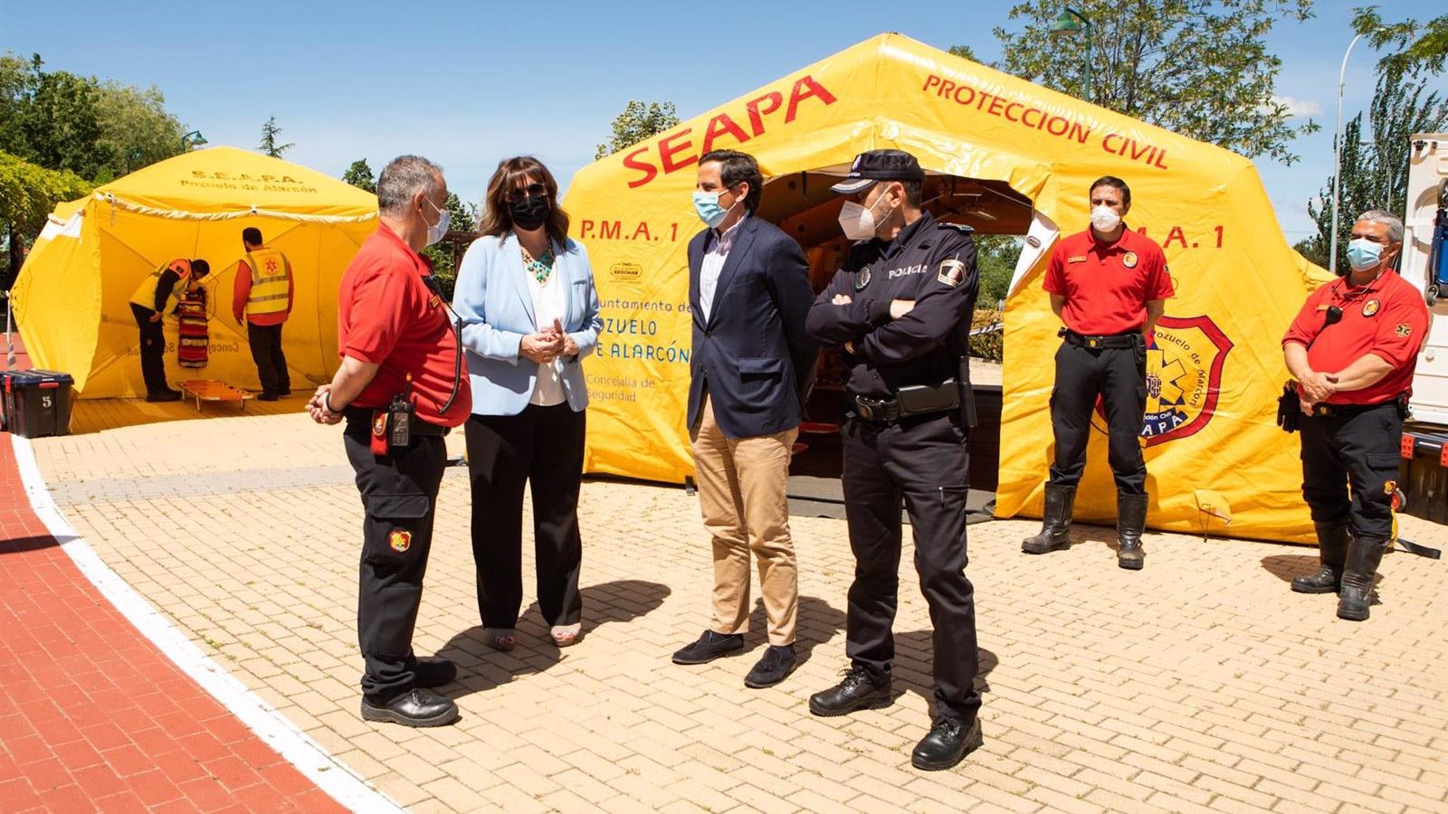 La incorporación de una tercera ambulancia del SEAPA completa la renovación de la flota