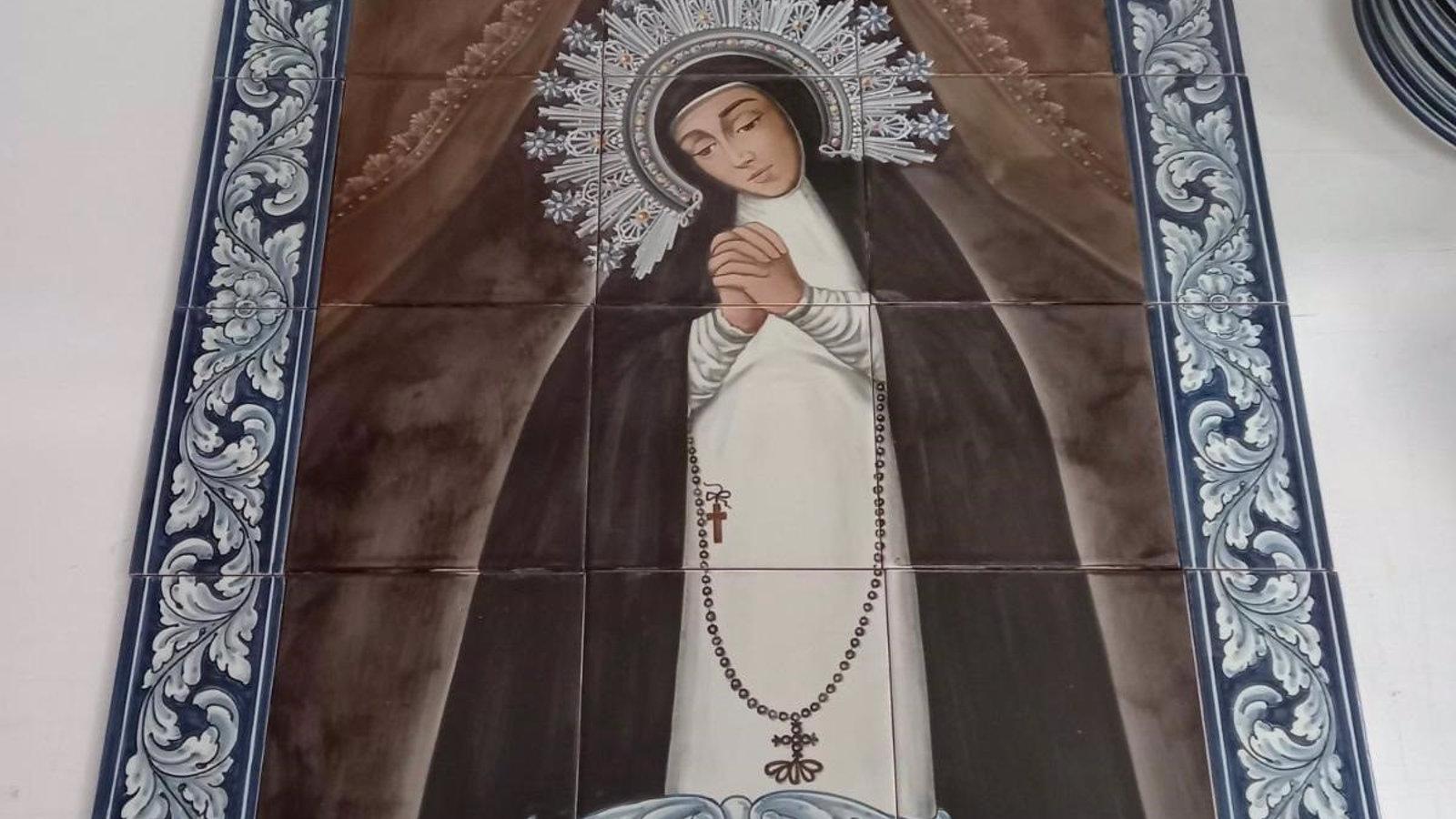 El cardenal Osoro inaugura un mosaico dedicado a la Virgen de la Paloma y rezará por las víctimas de la explosión de gas