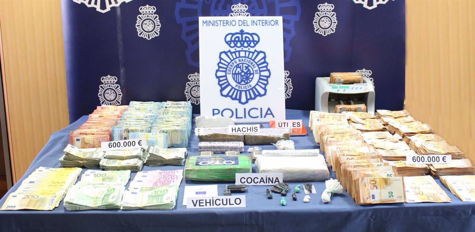 Dos detenidos por vender cocaína a través de la ventanilla de los coches aparcados junto a su piso en Orcasitas