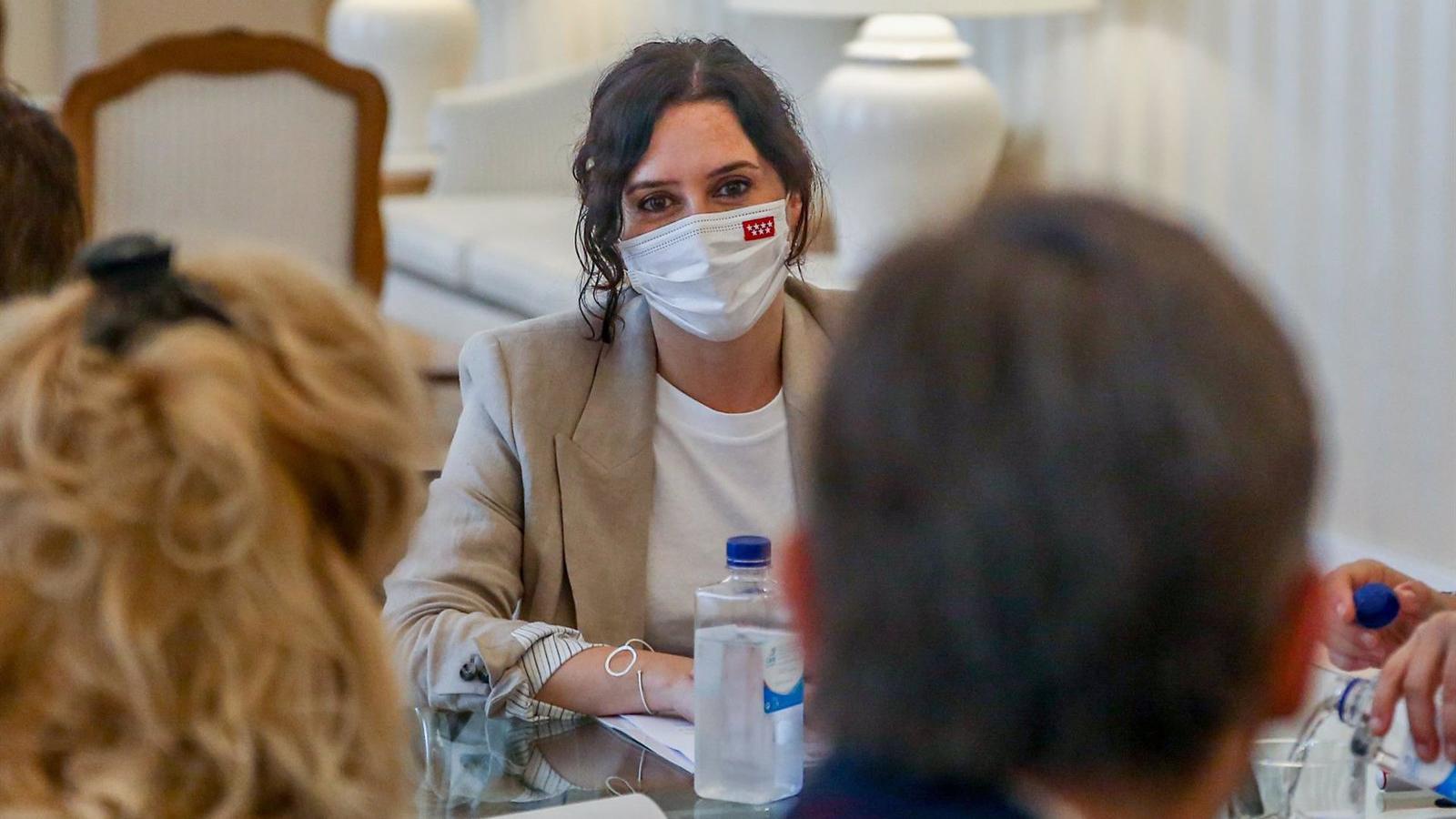 Díaz Ayuso reitera que no se puede "imponer con rodillo" con las medidas Covid y espera poder llegar ahora a un consenso